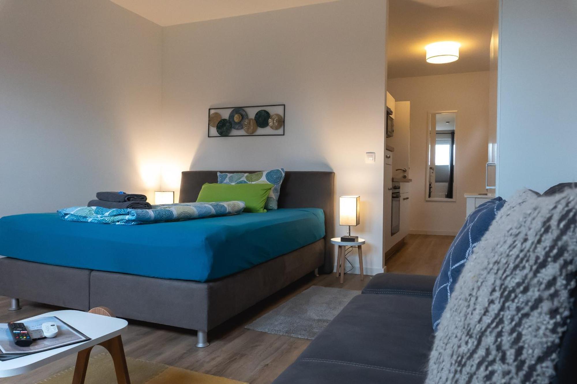 Apartment mit Gartenblick