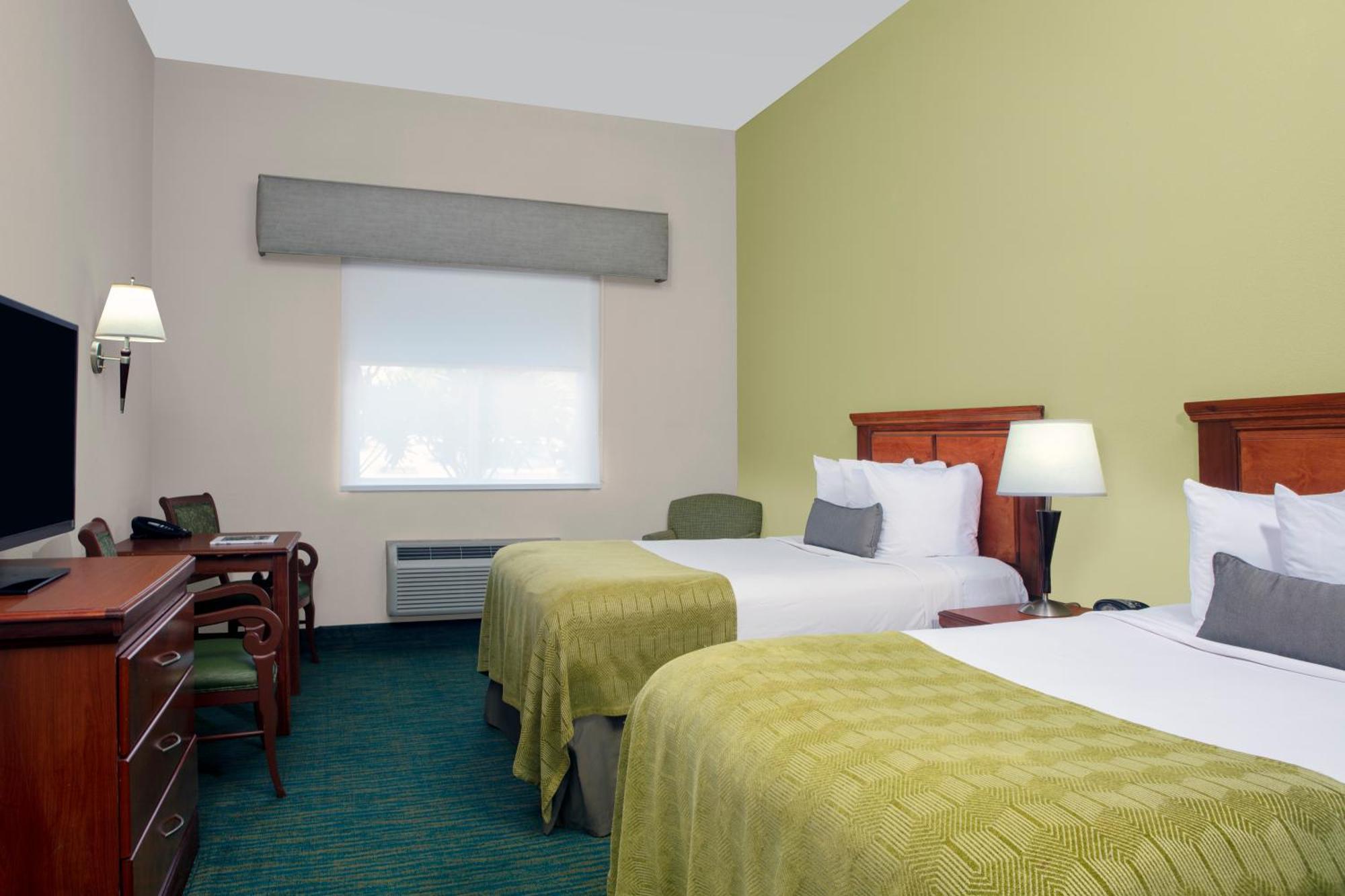 Double Room Two Double Beds Bath Tub Disability Access or Non-Smoking