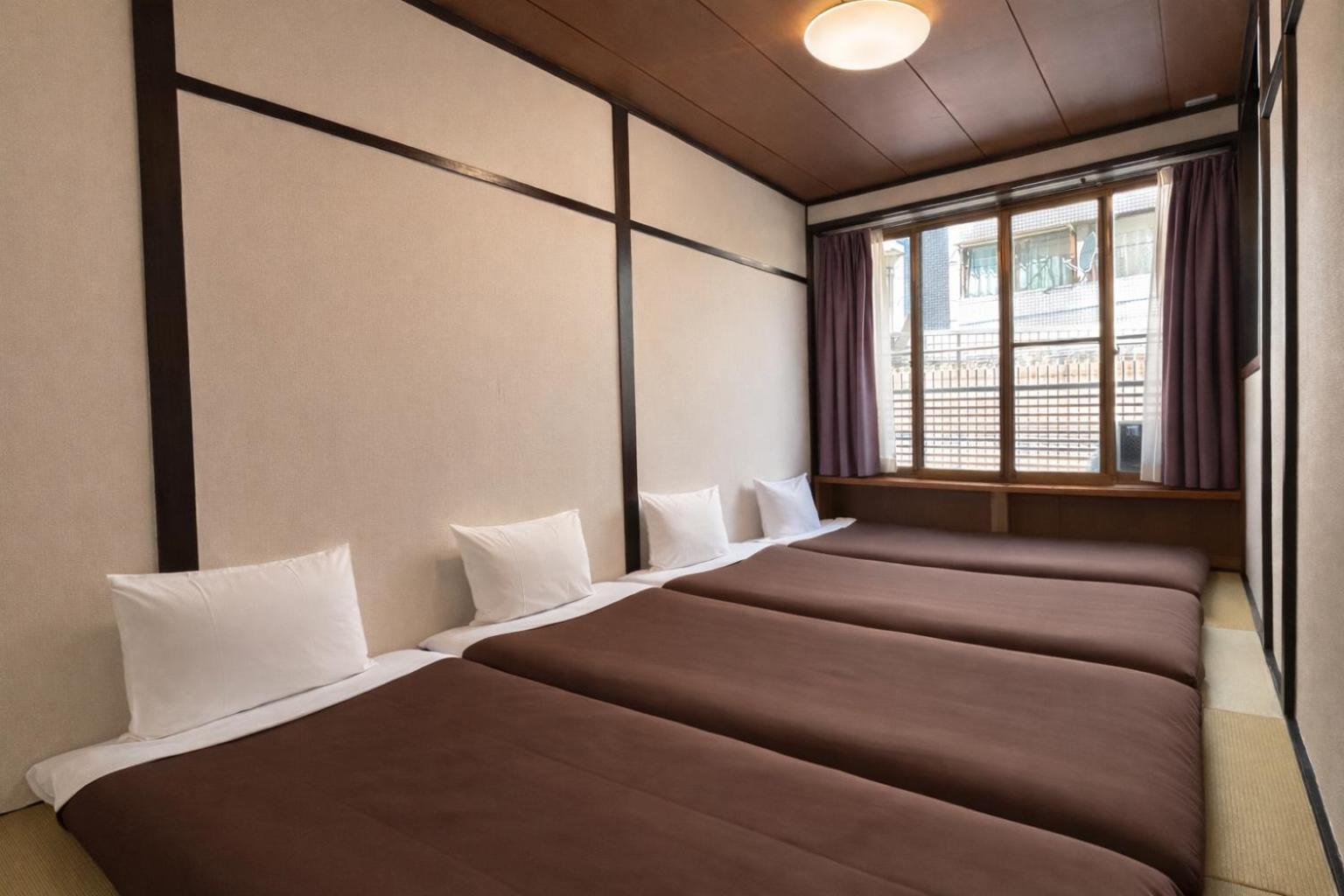 Chambre Appartement Japonais avec Cuisine (4 Futons)