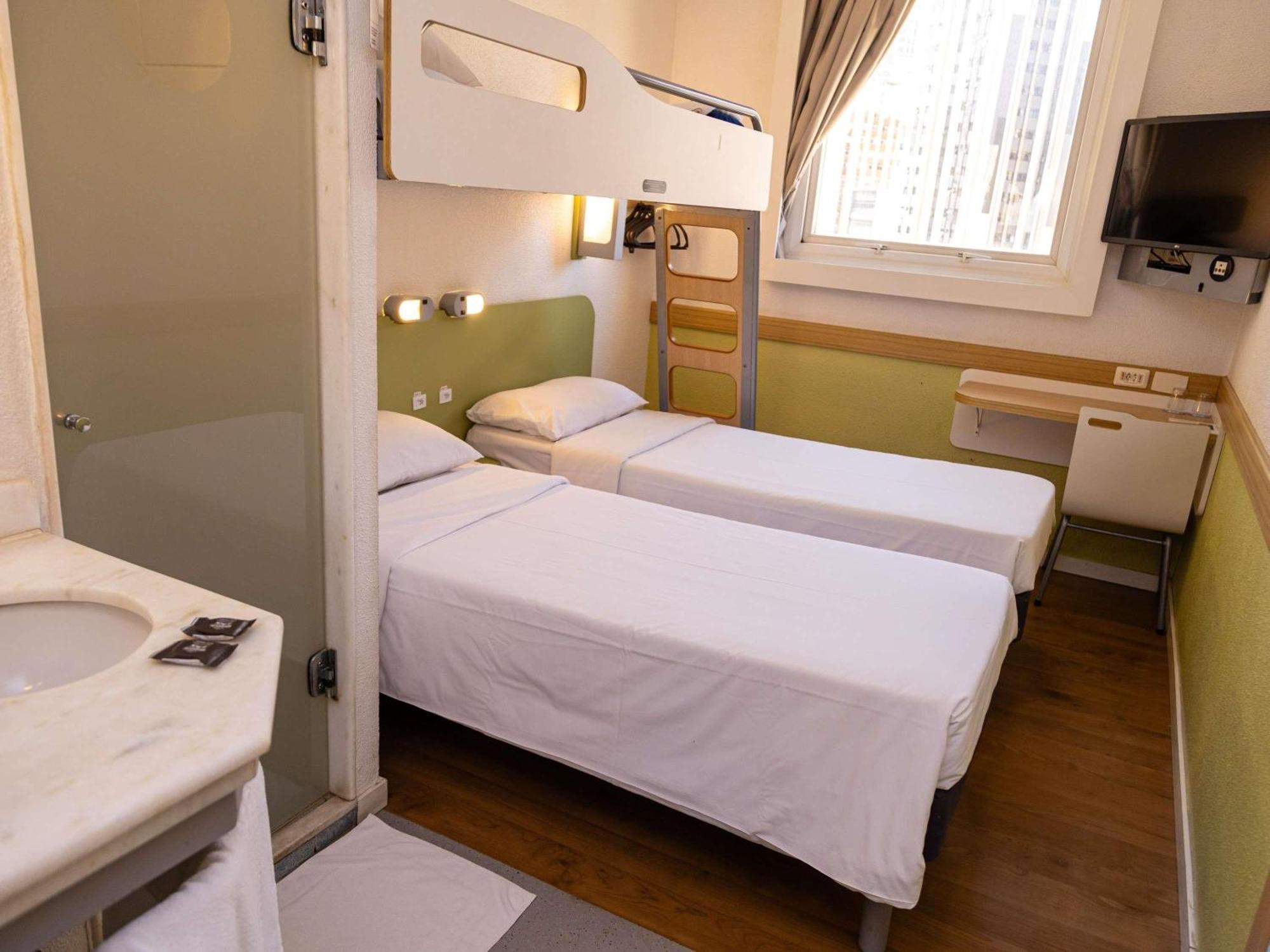 Triple Room 2 Single Beds 1 Bunk Bed