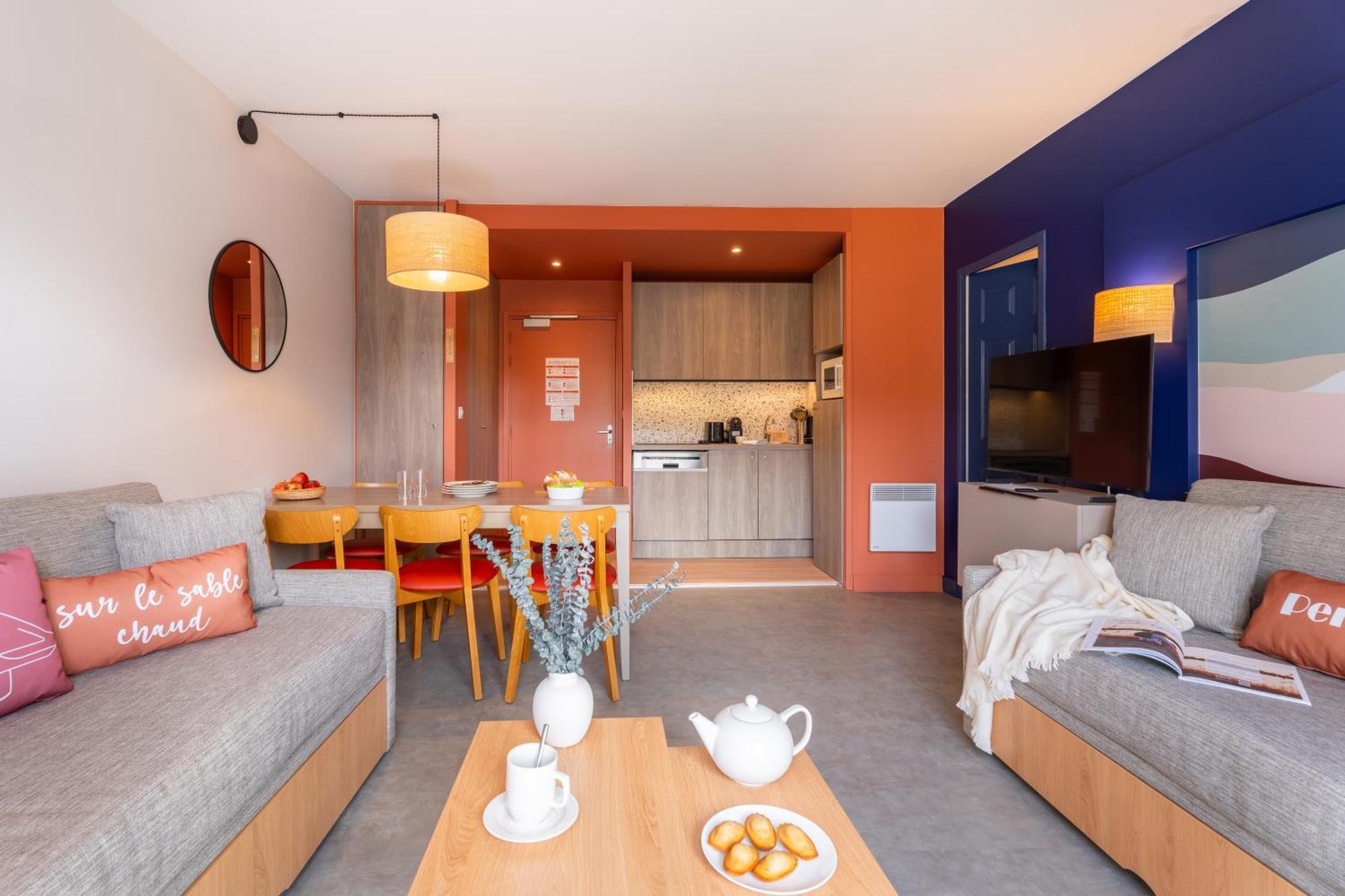 Superior Two-Bedroom Apartment Terrace or Balcony