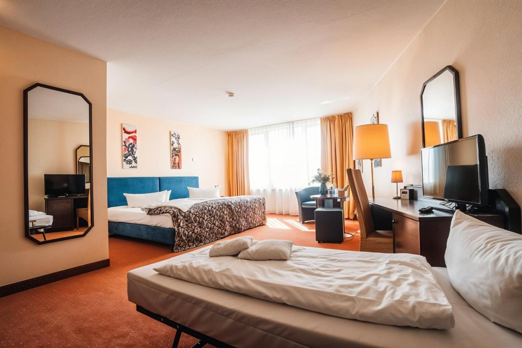 Standard Triple Room partly Basel or Mountain View