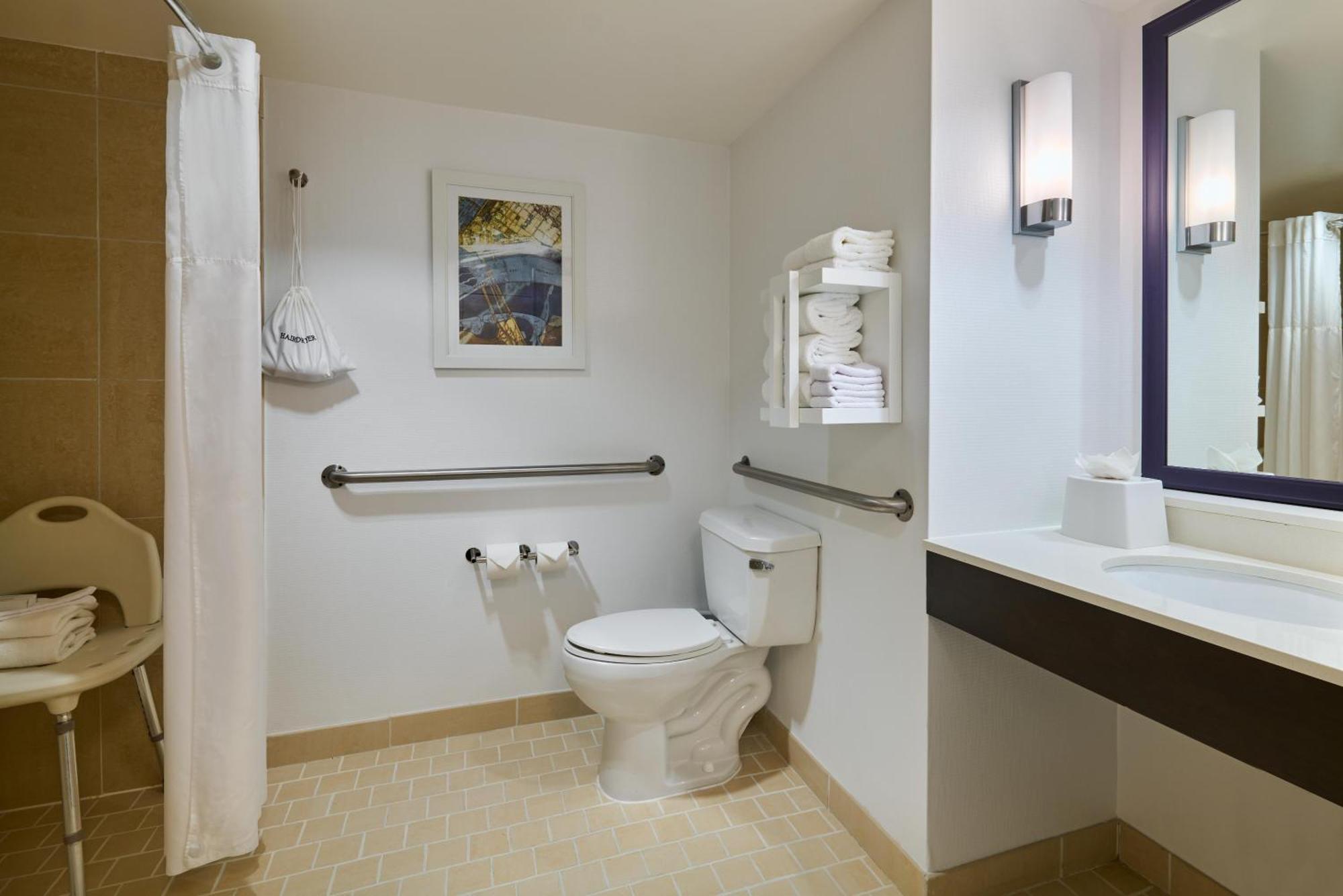 Double Room Two Double Beds Roll Shower Mobility Hearing Access or Non-Smoking
