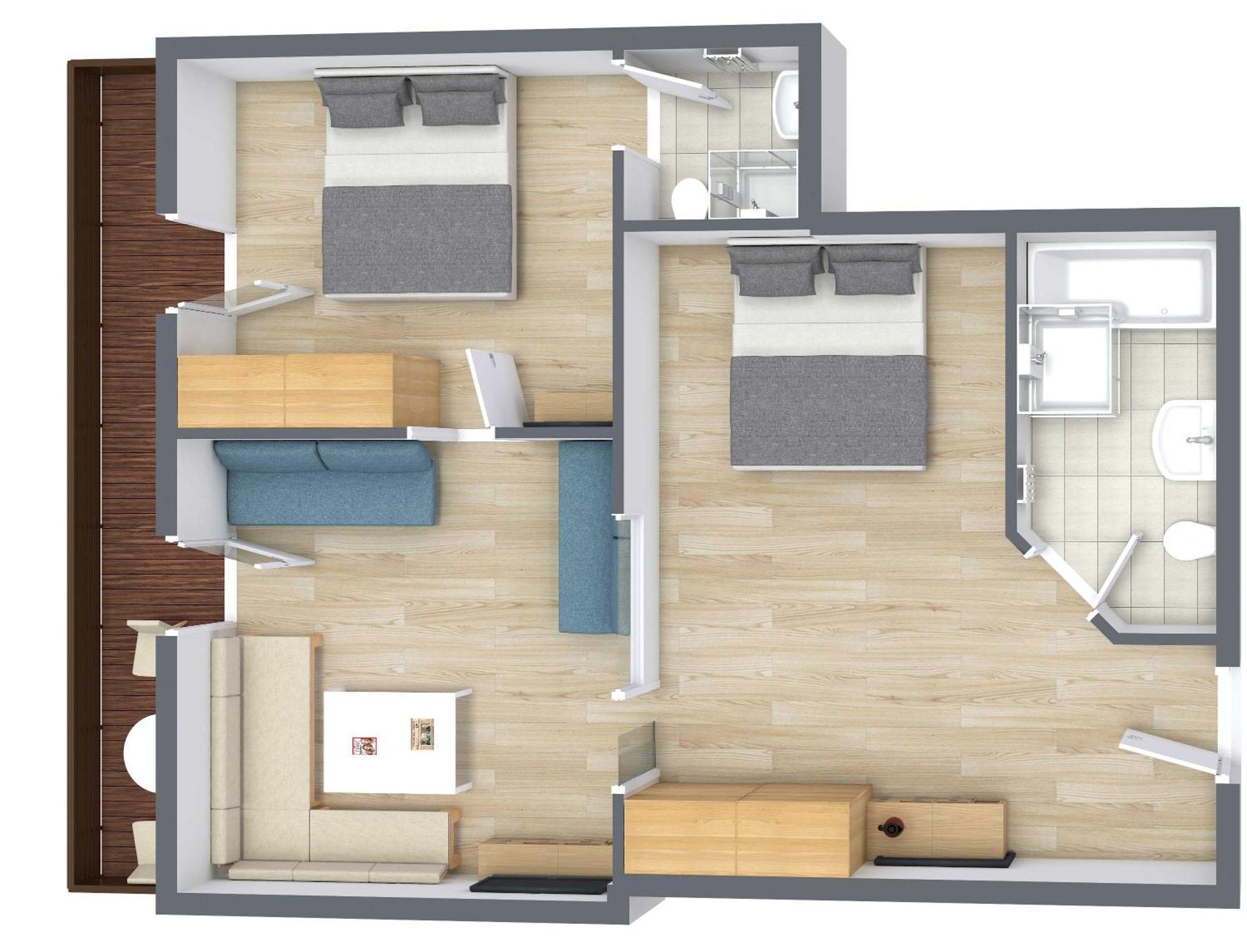 Two-Bedroom Apartment