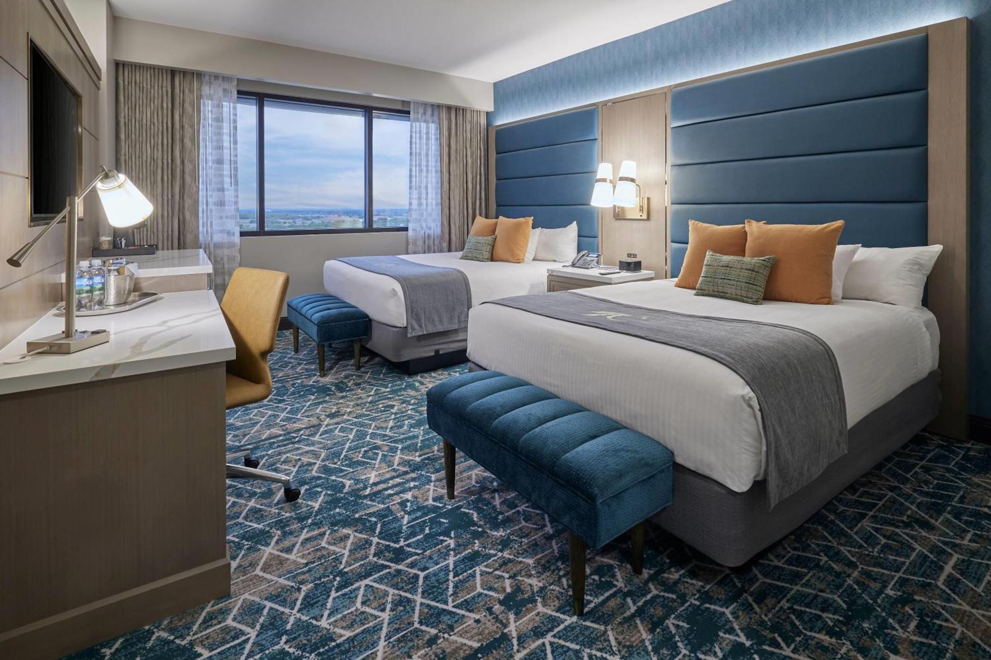 Deluxe Queen Room Two Queen Beds Grand Tower Non-Smoking