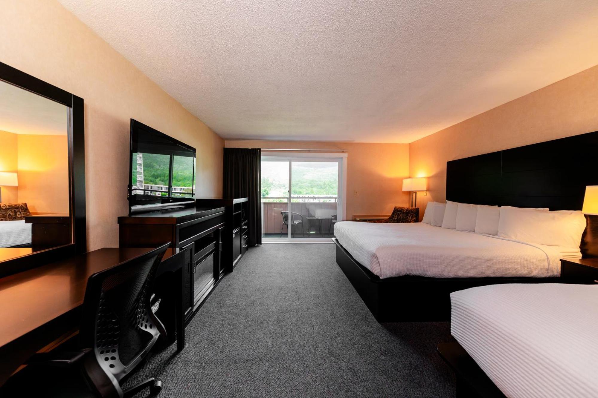 Notch View Room Located across the street from the main resort