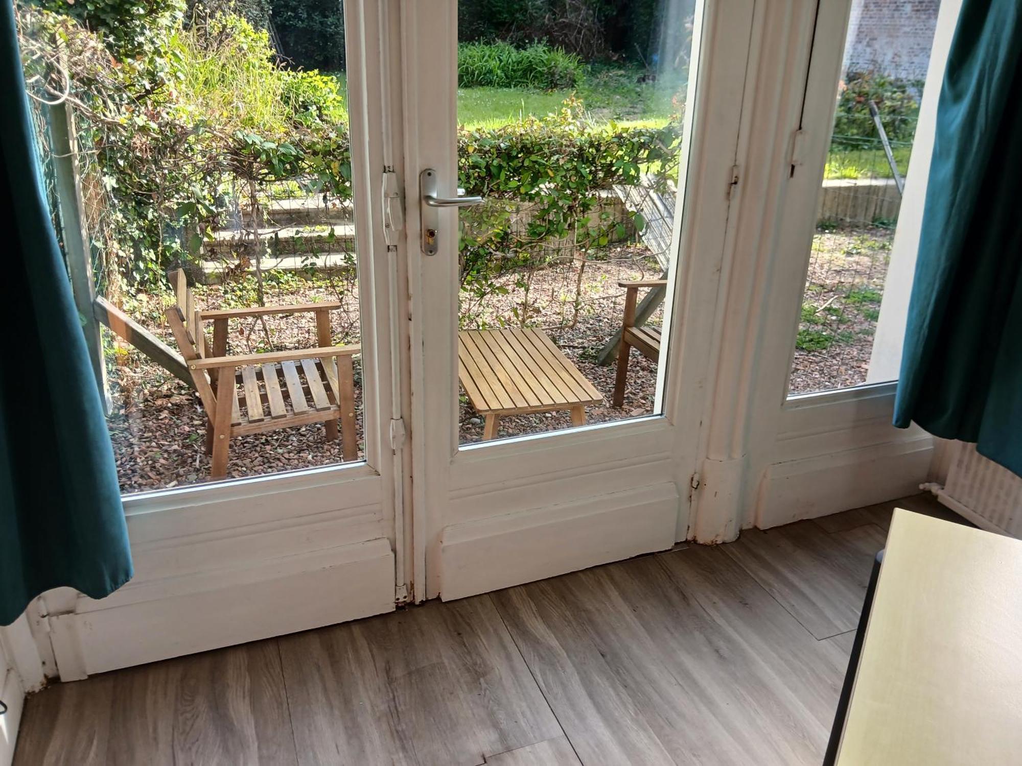 Double Room Garden side Balcony or Terrace