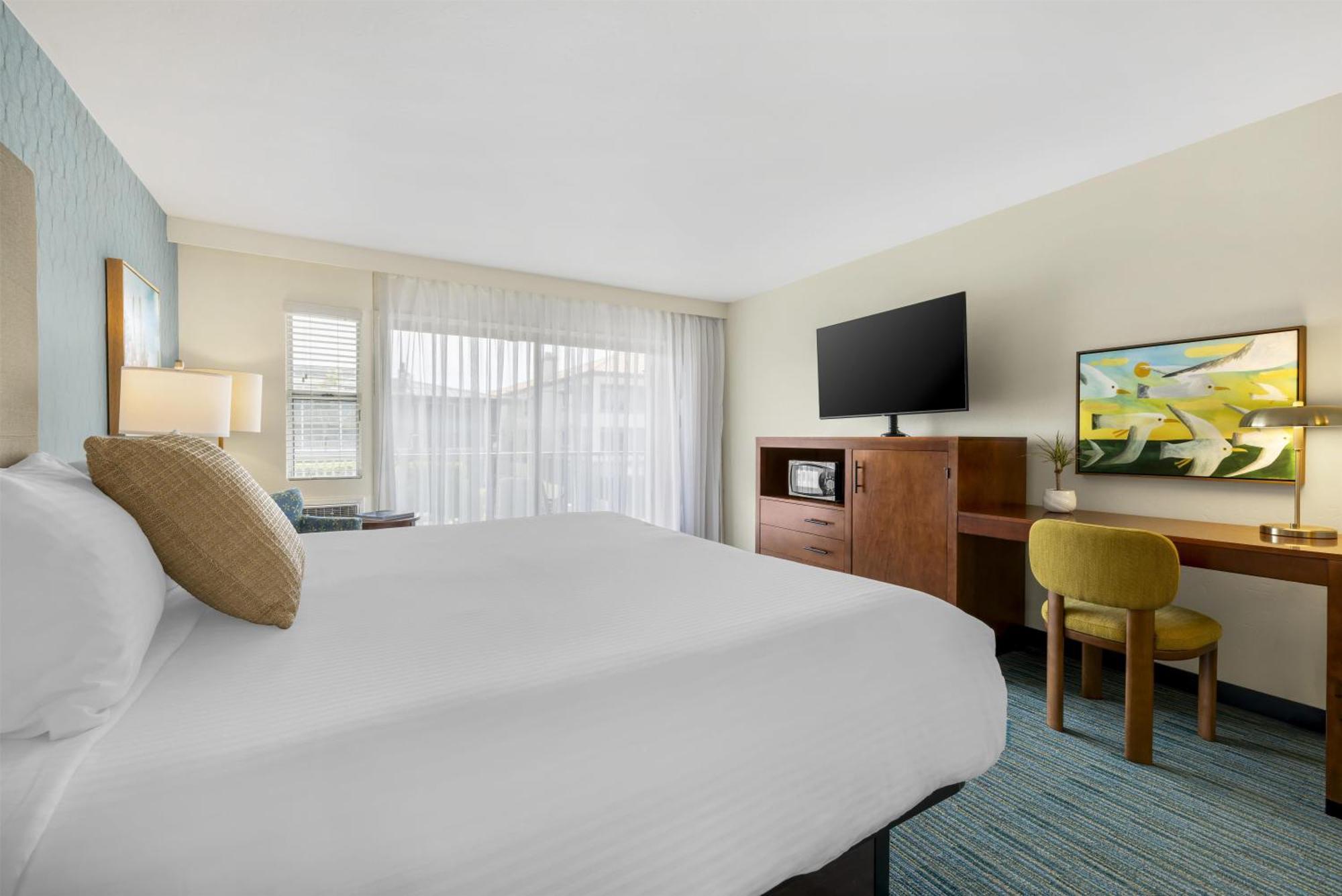 King Room Partial Ocean View Balcony Non-Smoking