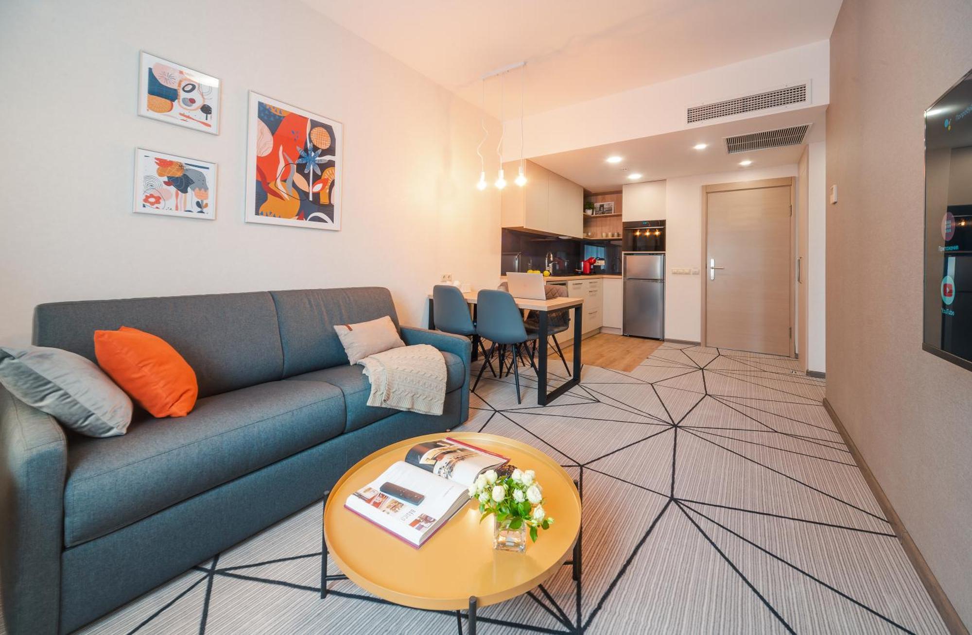 One-Bedroom Apartment Balcony