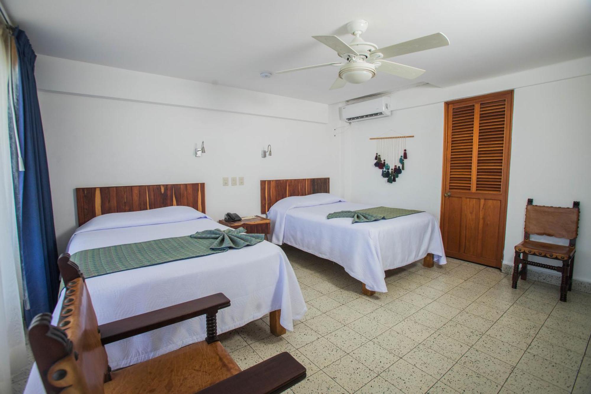 Double Room Two Double Beds Ocean View