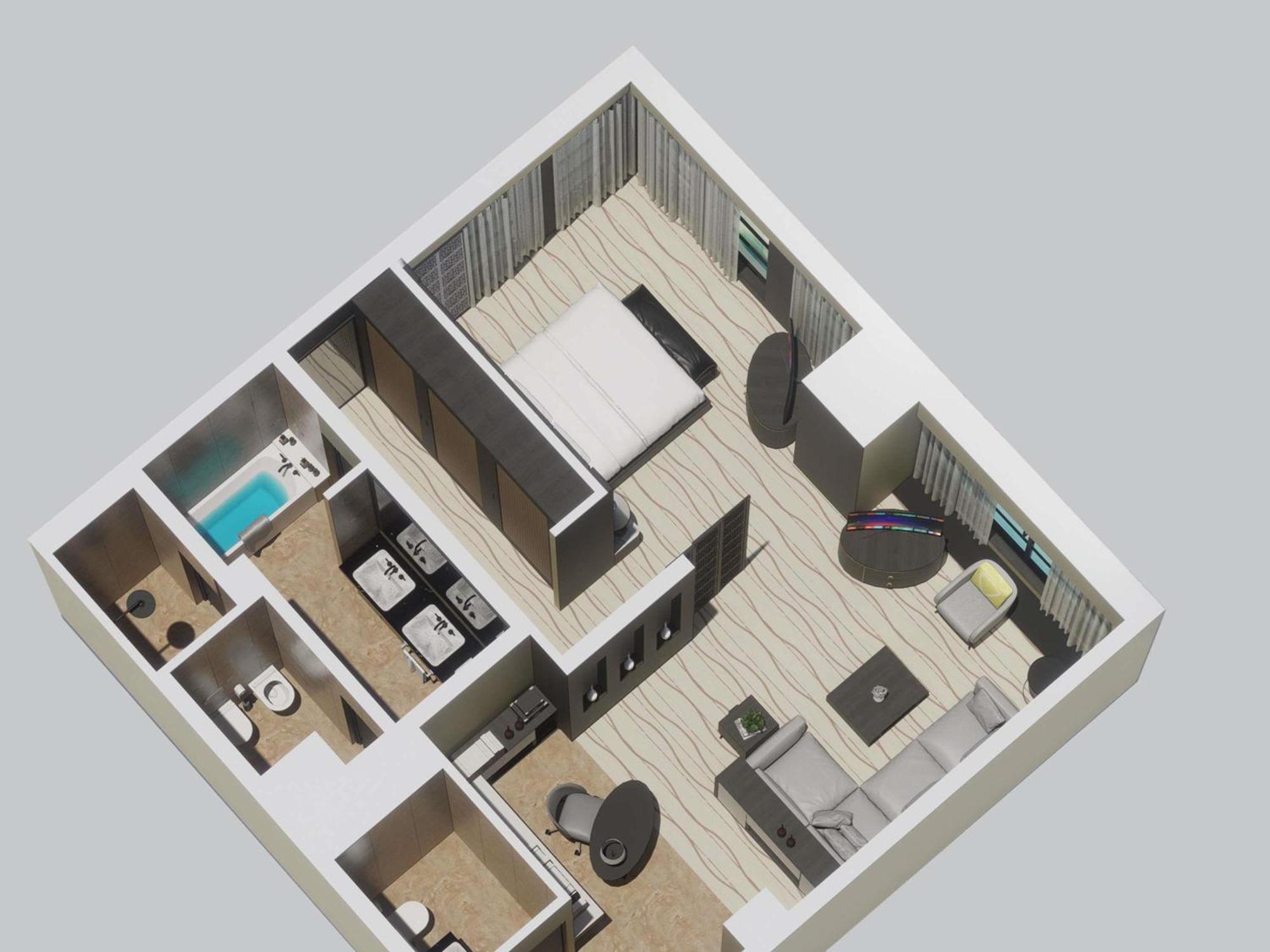 Prestige Suite Club Access Sea or City View