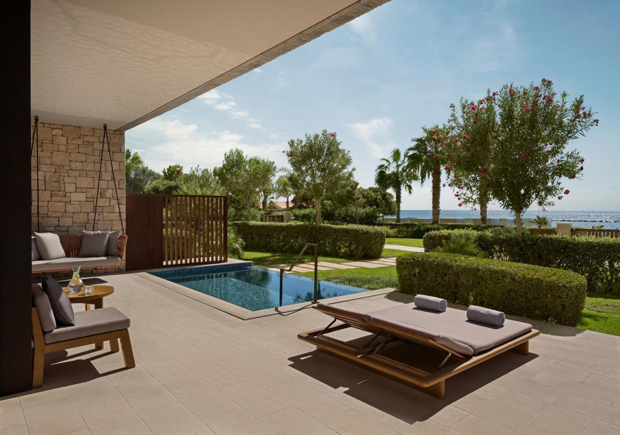 Cabana Suite aan Zee met Privézwembad