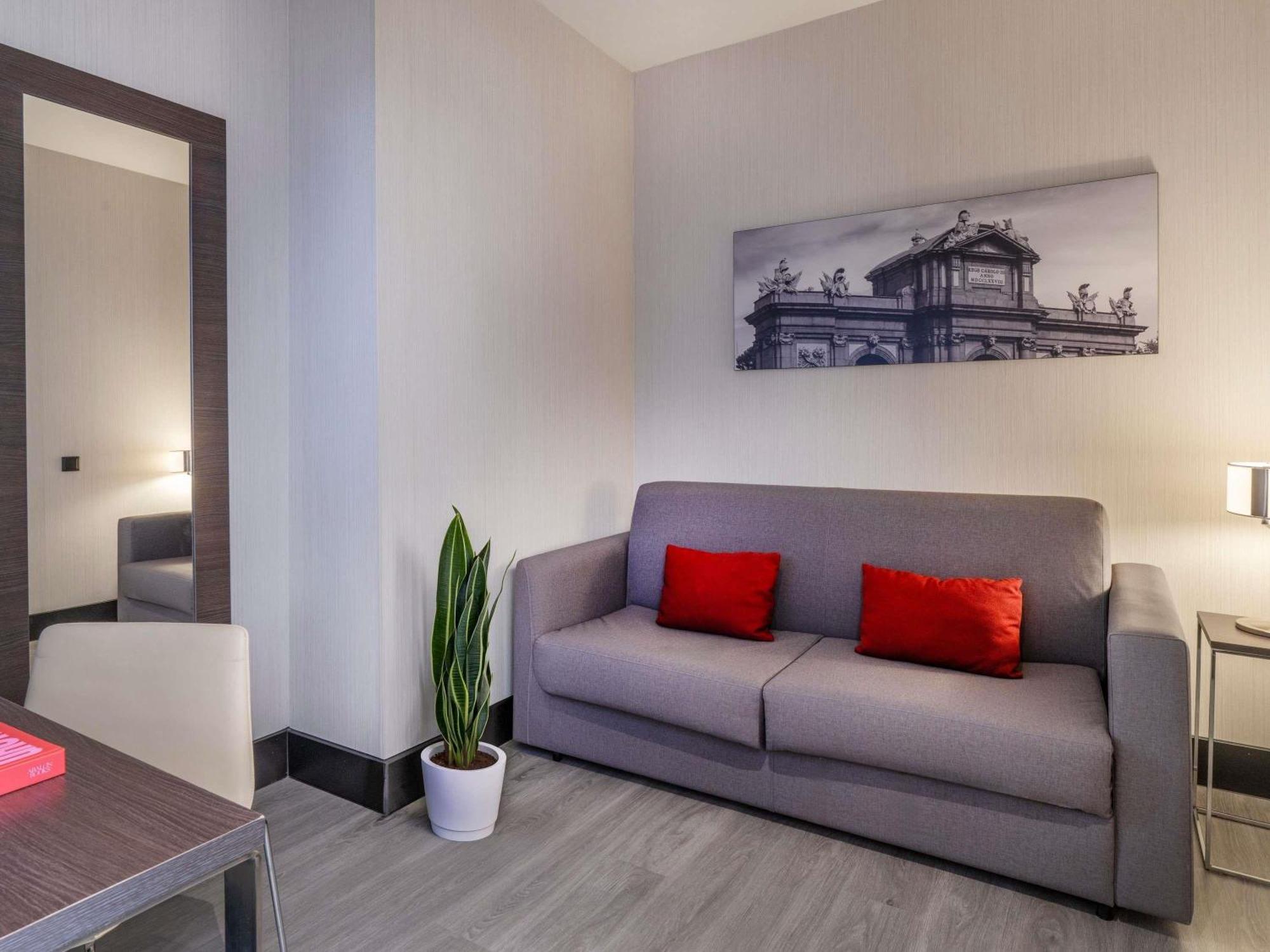 Habitación Executive con zona de salón y cama grande