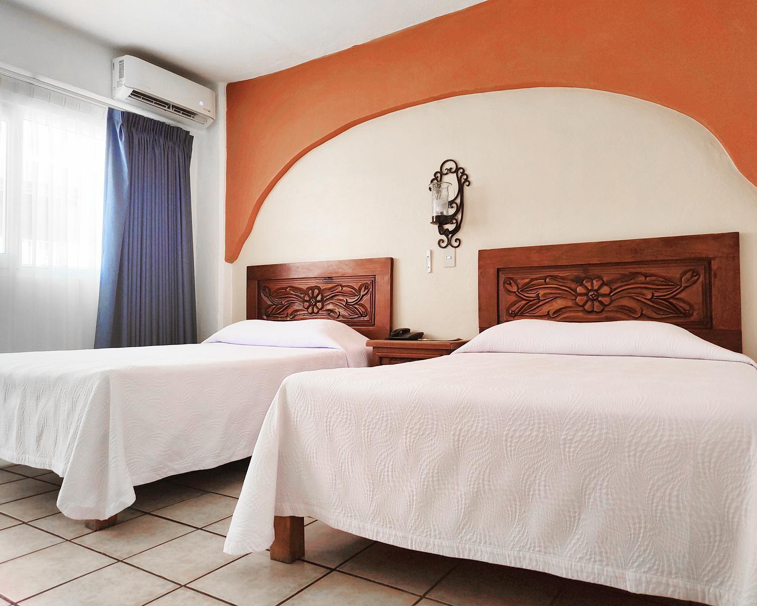 Standard Double Room Two Double Beds