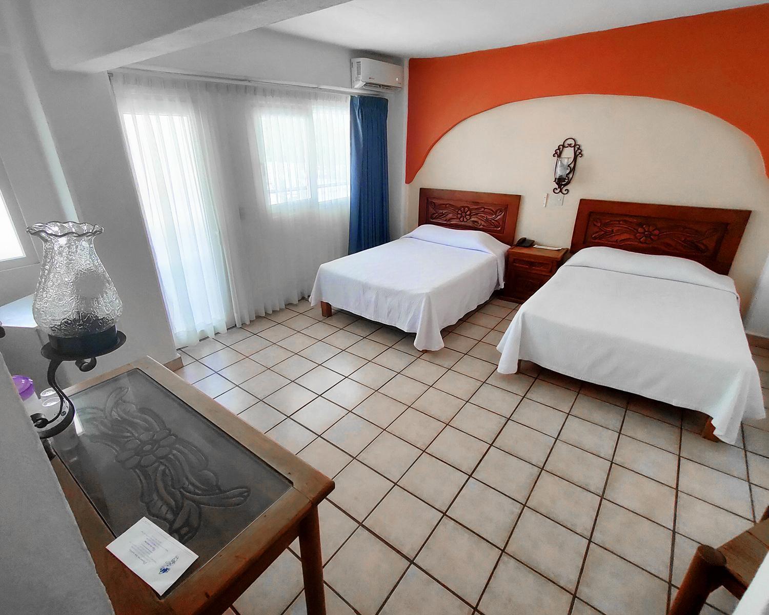 Standard Double Room Two Double Beds