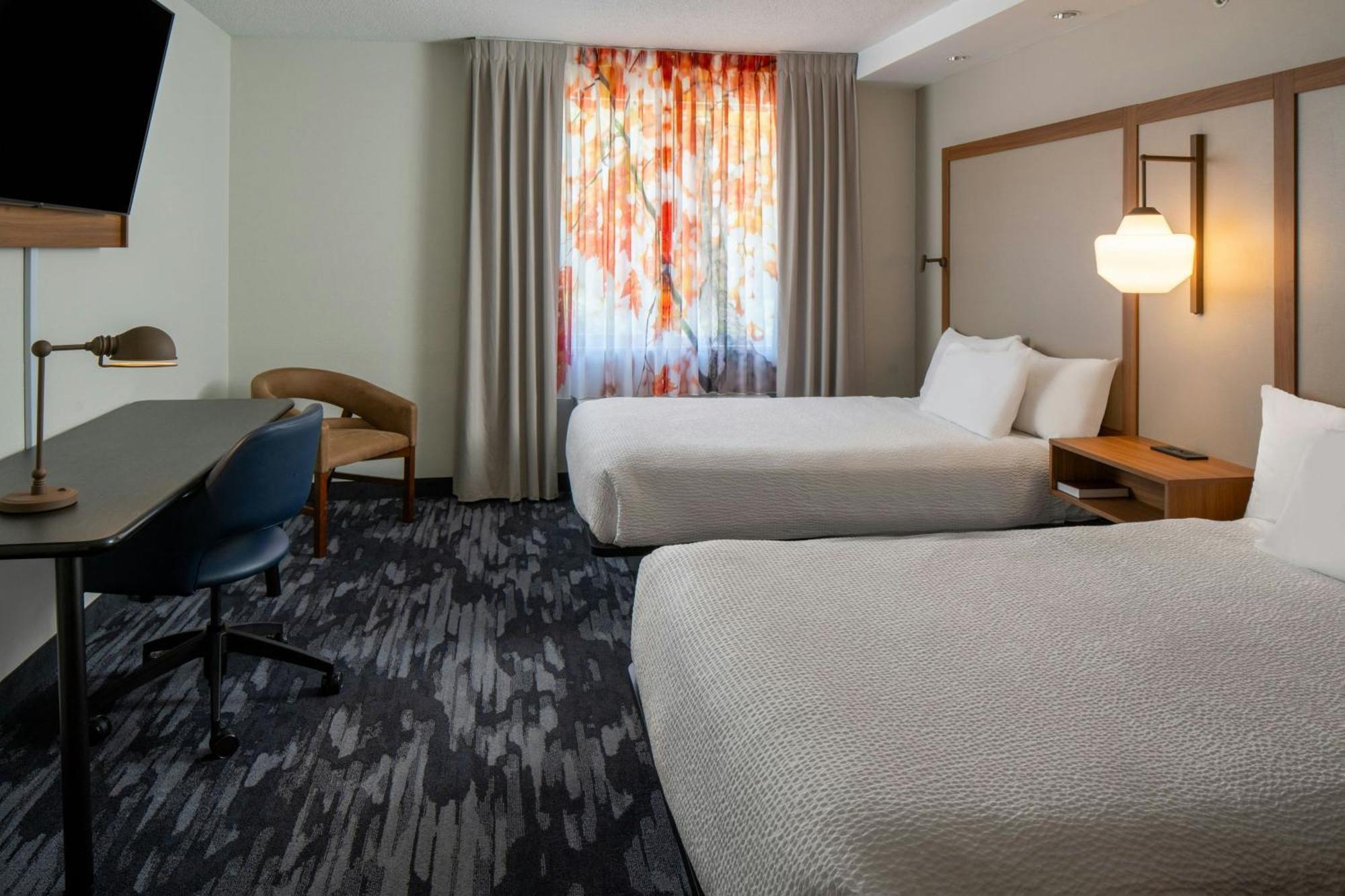 Double Room Two Double Beds Hearing Accessible