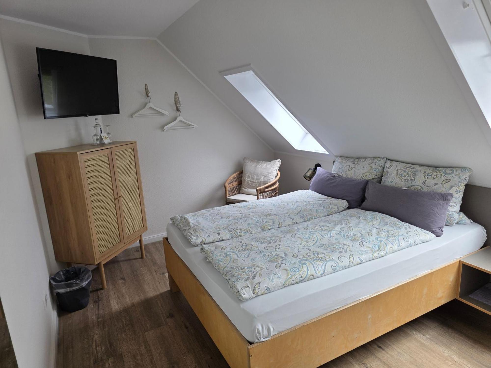 Kleines Doppelzimmer unterm Dach