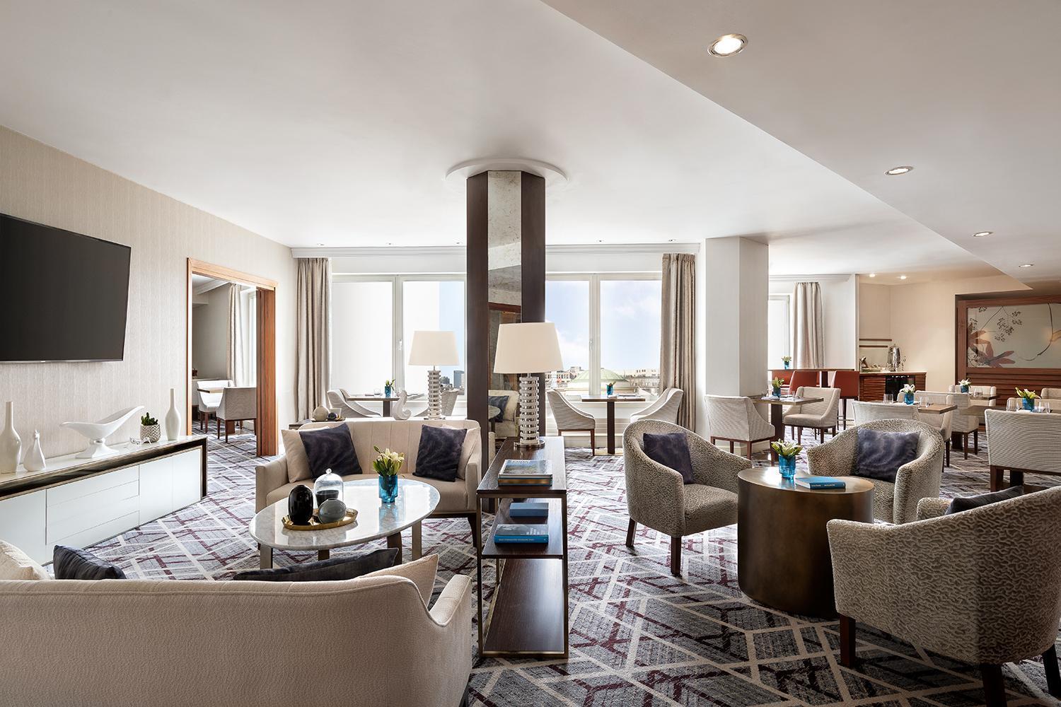 Premium Guest room Club lounge access 2 Twin or Single Beds High floor