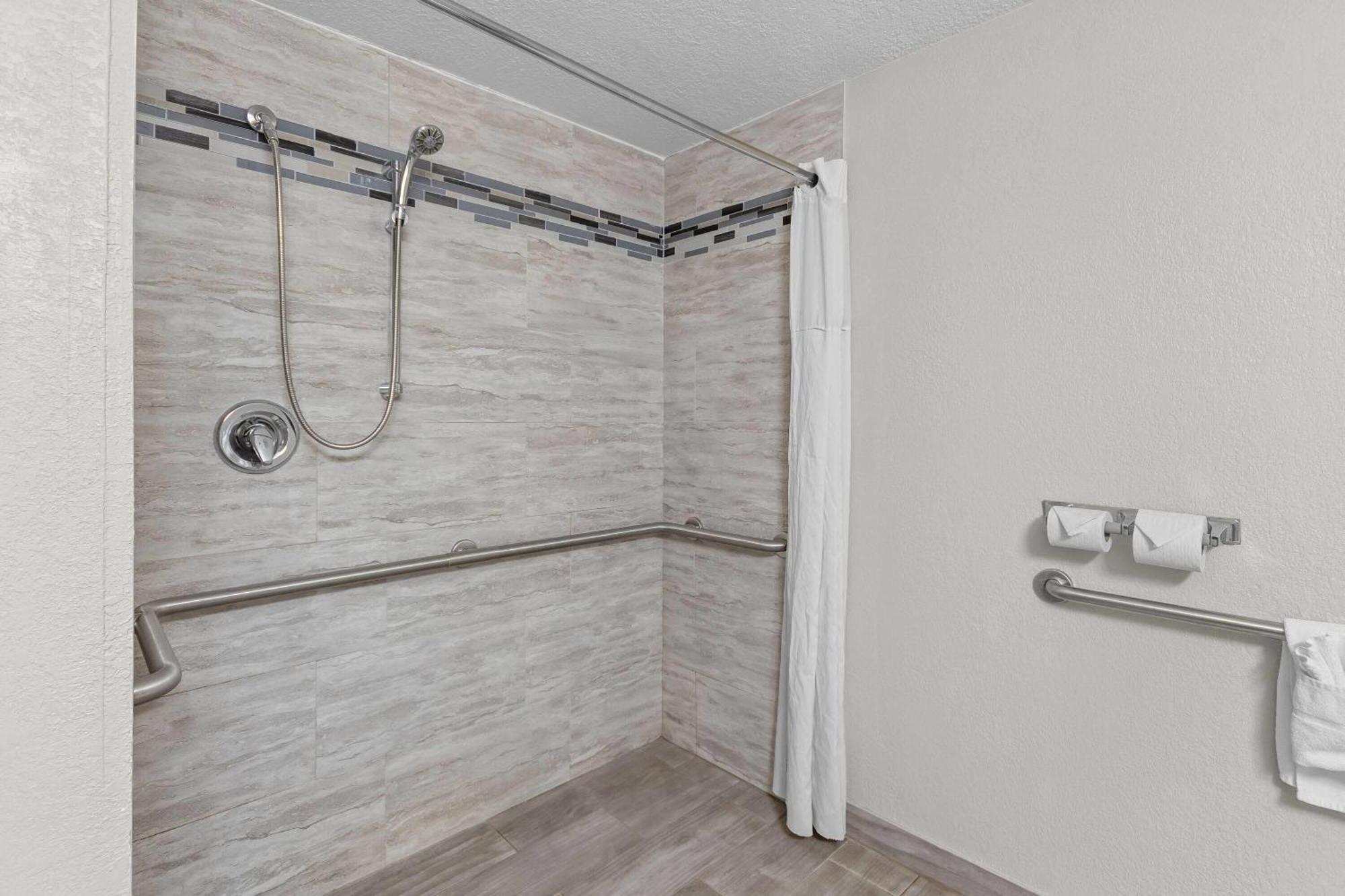 Double Room Two Double Beds Mobility Access or Non-Smoking