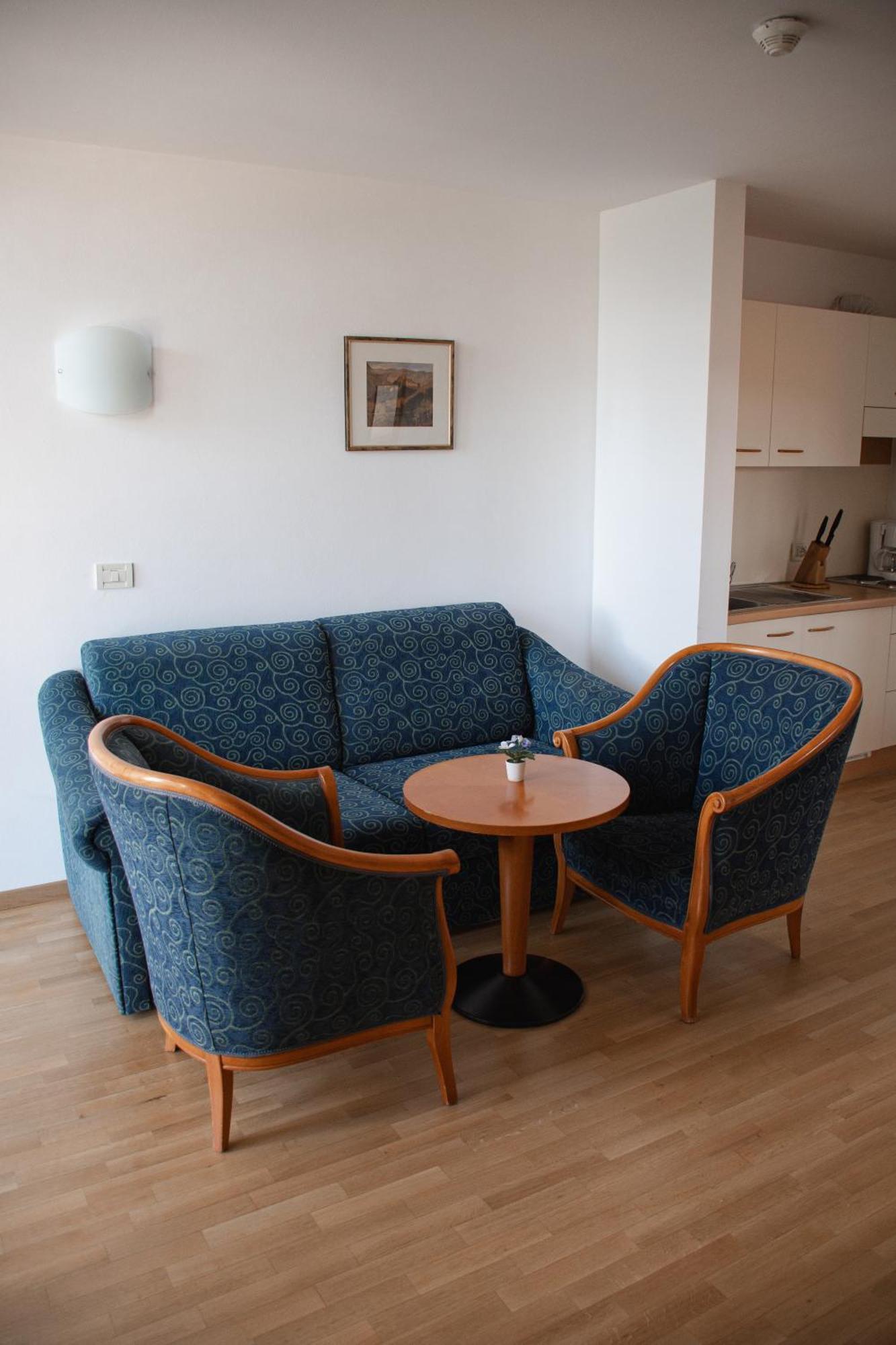 One-Bedroom Apartment Balcony
