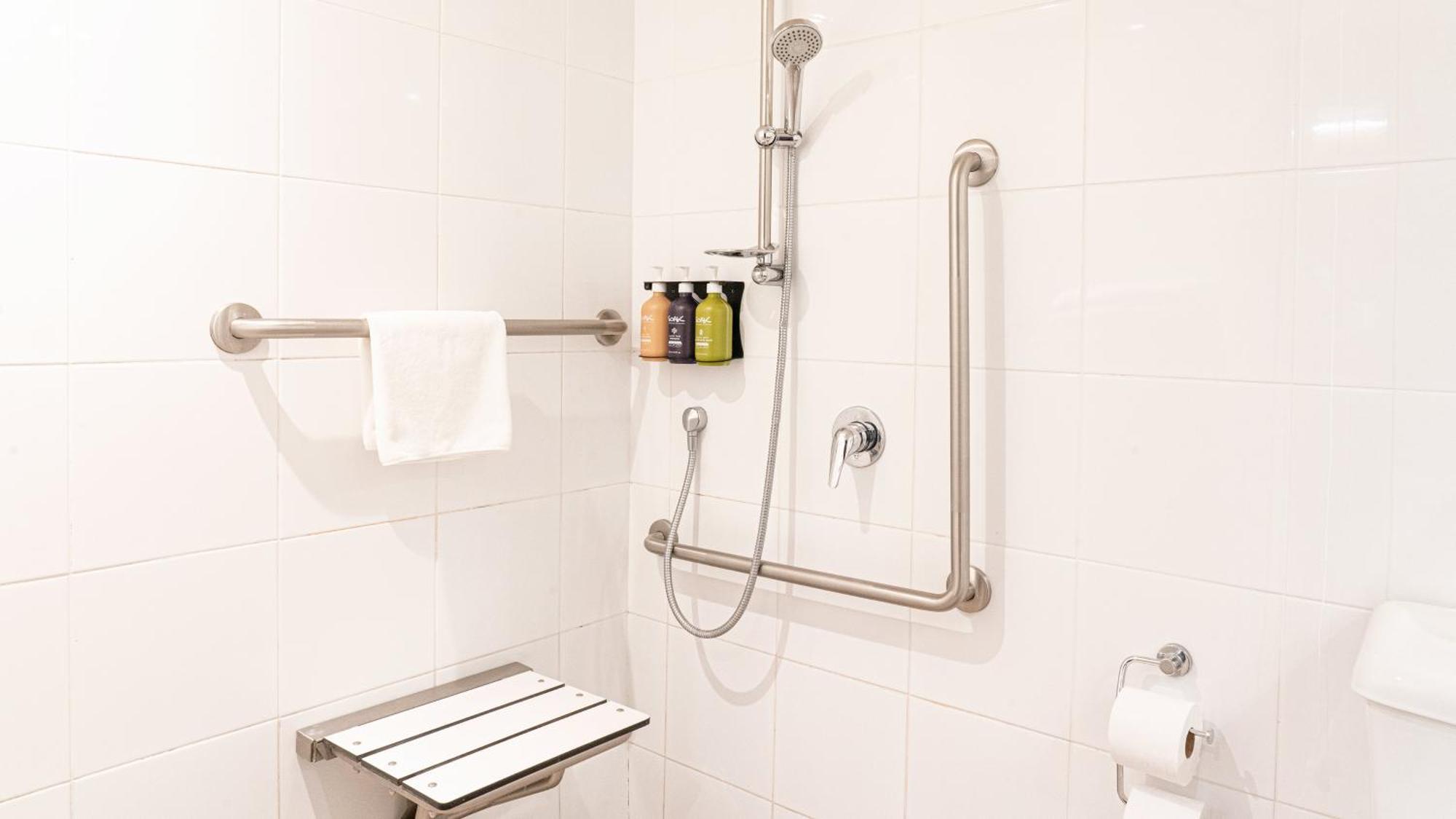 Standard Double Room Two Double Beds Disability Access