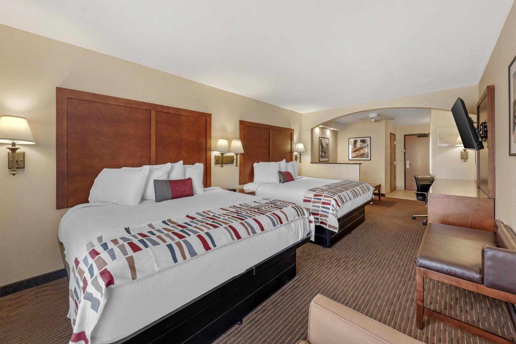 King Room with Two King Beds and Sofa Bed - Non-Smoking