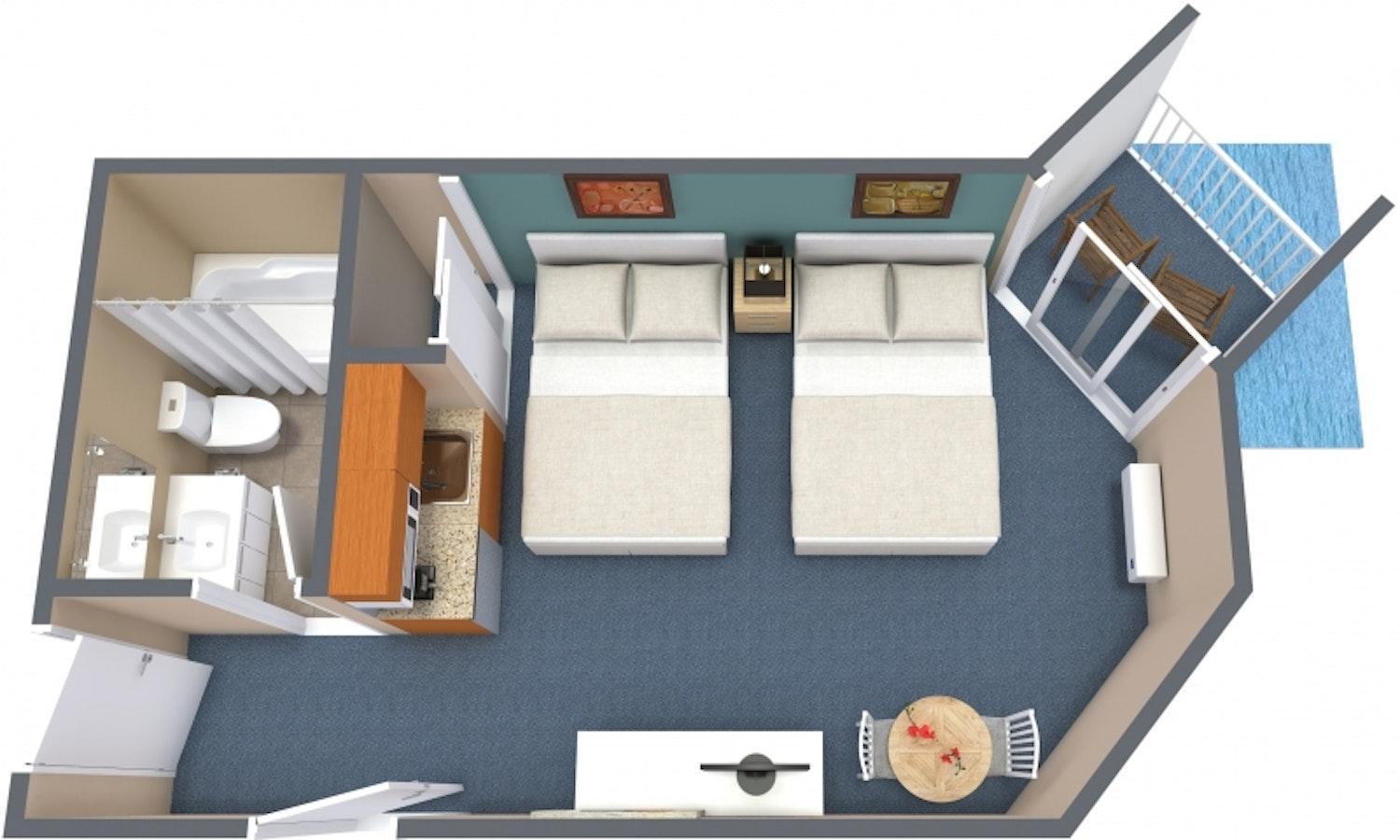 Oceanfront Standard Room