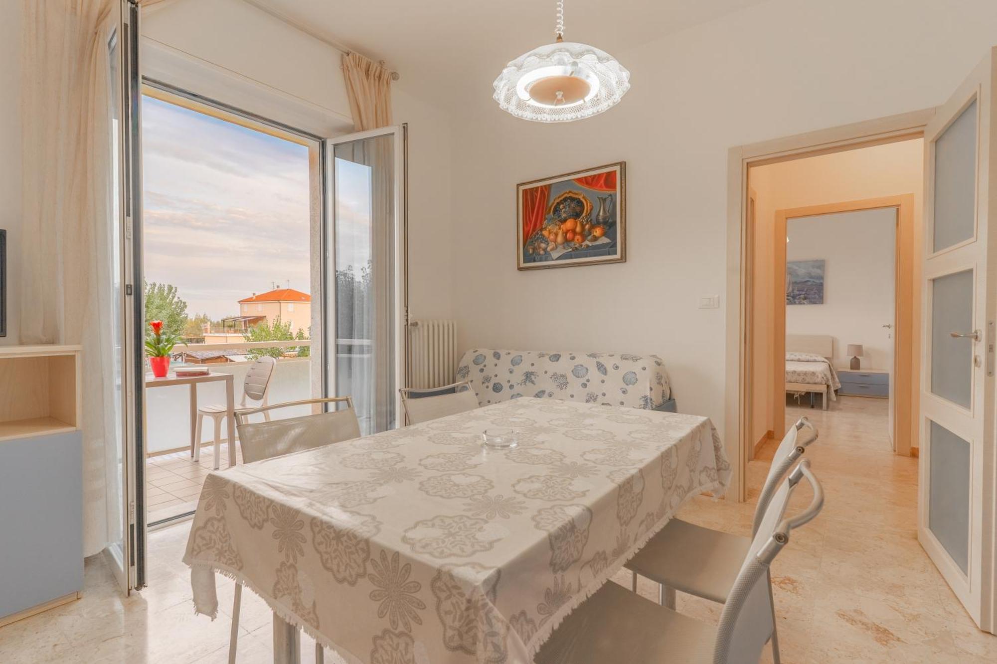 One-Bedroom Apartment Balcony