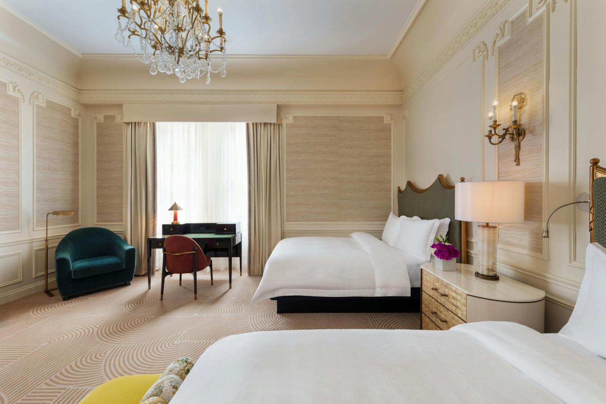 Chambre Double Grand Luxe avec 2 Lits Doubles - Service de Majordome
