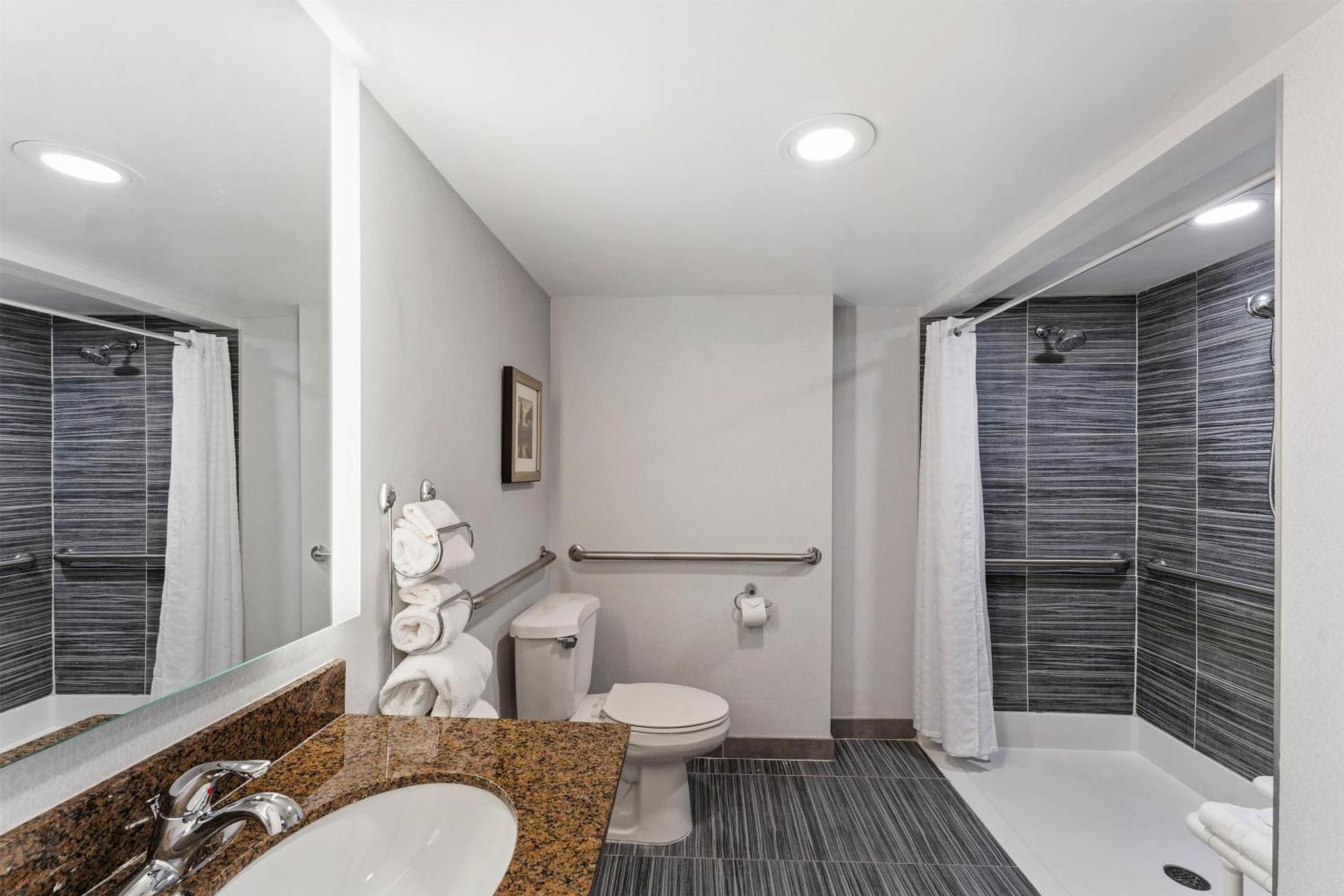 King Room Roll Shower Mobility Hearing Accessible