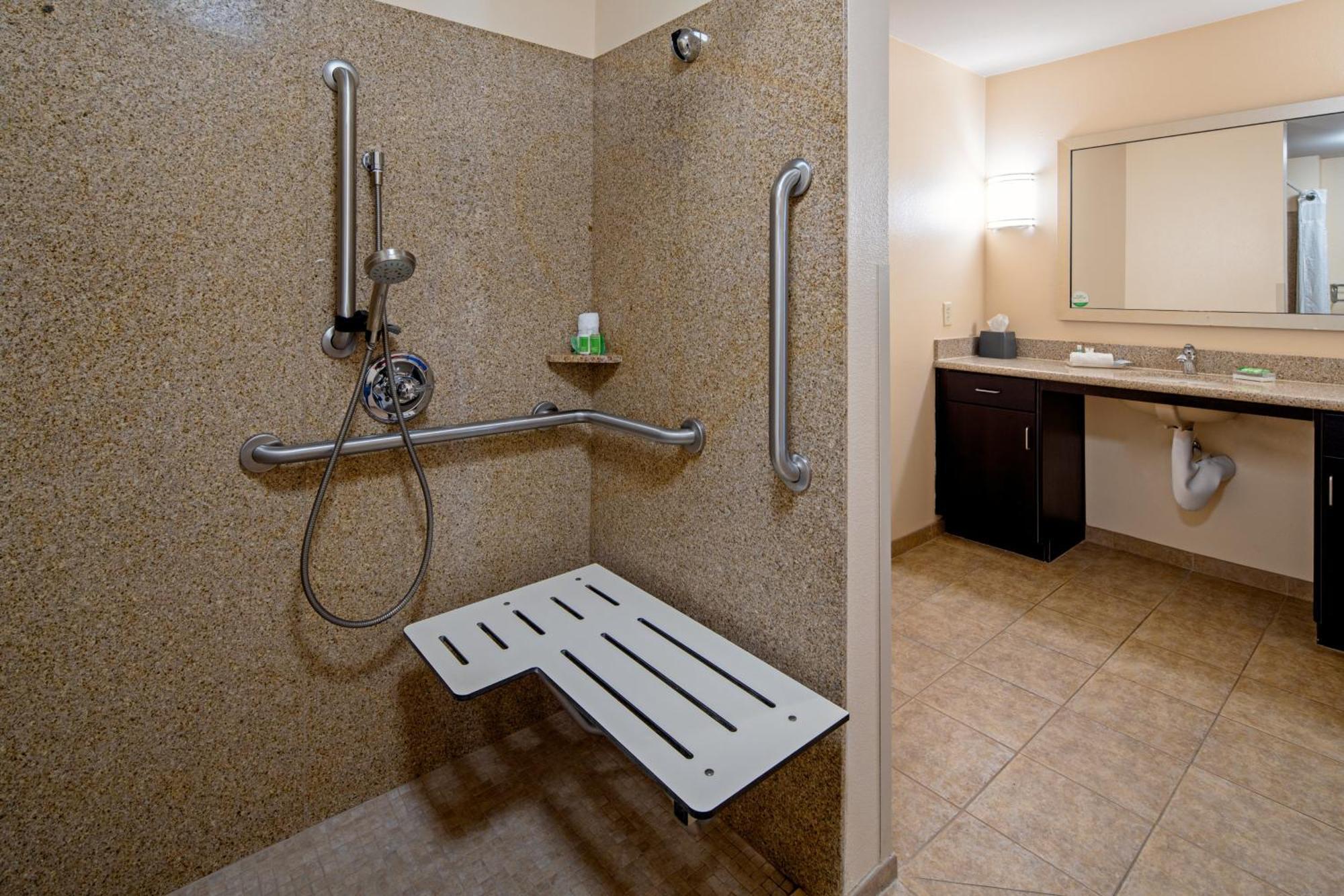 King Room Hearing Accessible Roll Shower