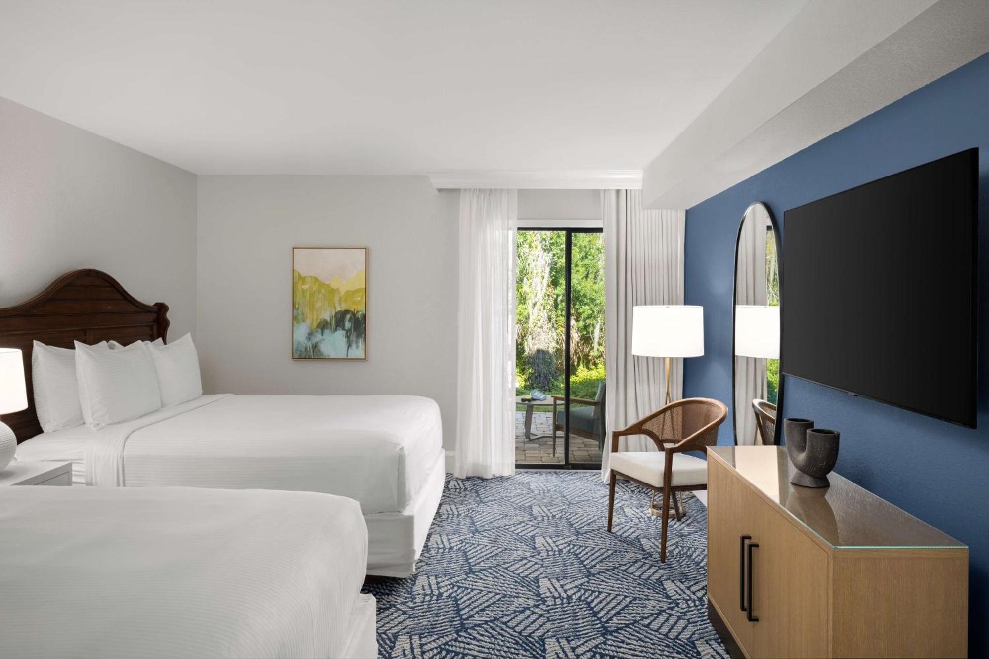 Renovated Deluxe Guest Room Two Double Beds