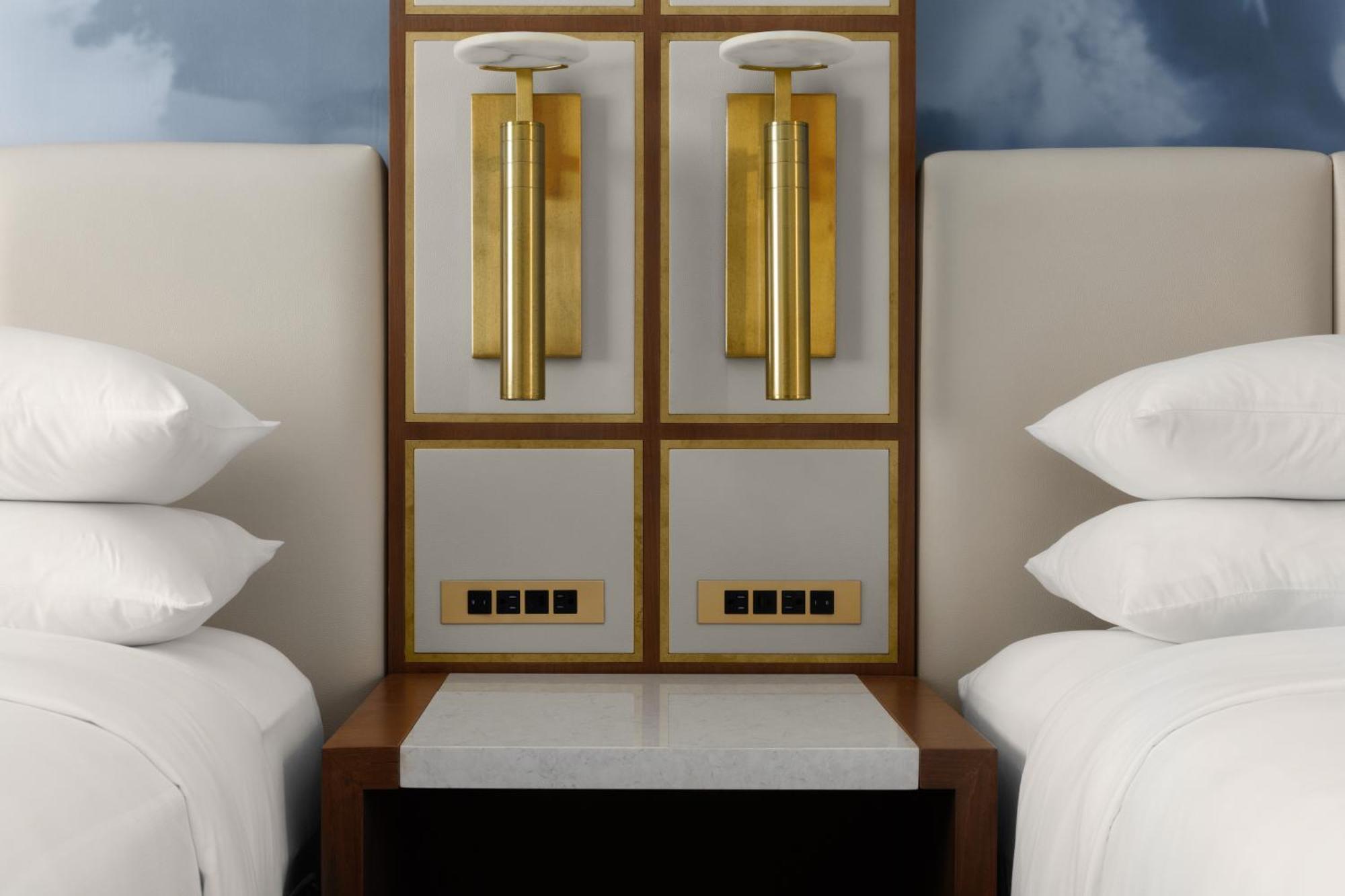 Guest Room Two Double Beds High Floor