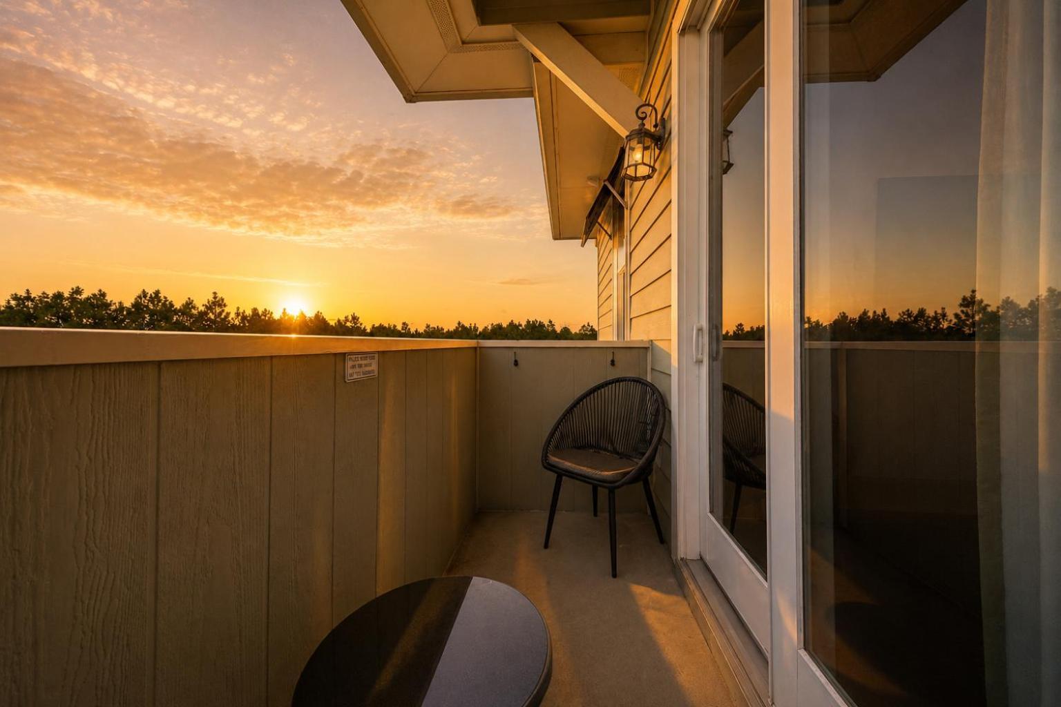 One-Bedroom Apartment Balcony