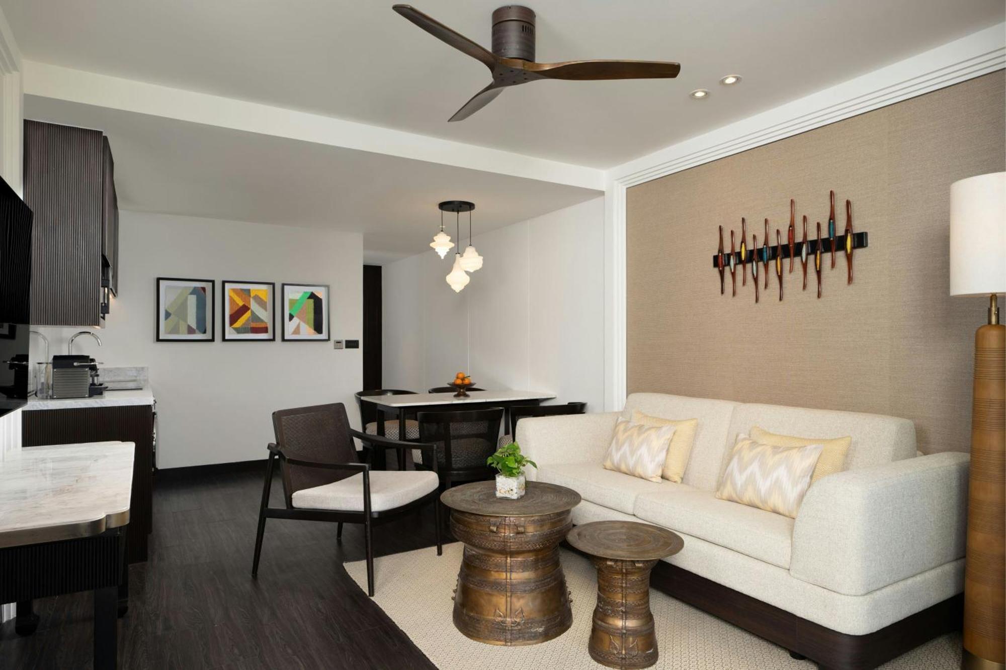 Two-Bedroom Bi-level Loft Balcony