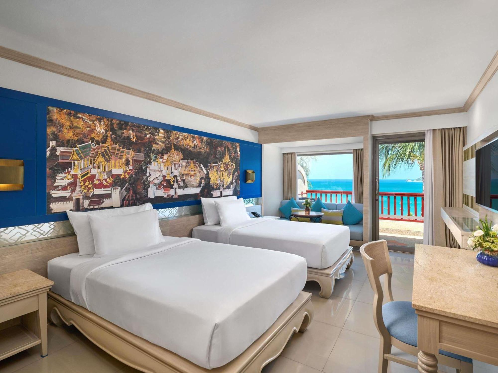 Deluxe Sea View Room 2 Single Beds