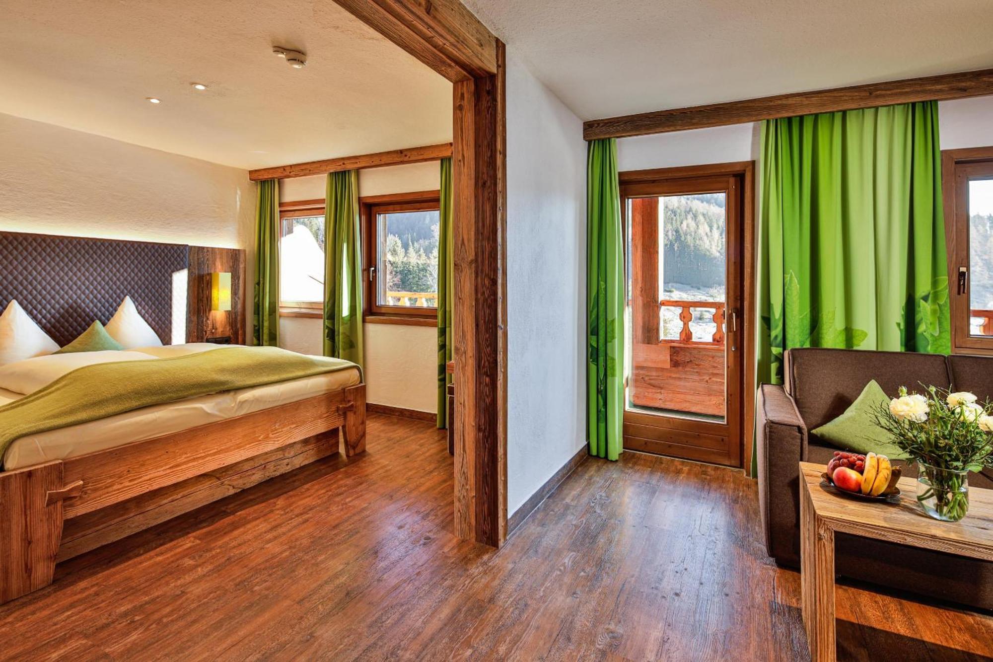 Standard Double Room Sofa Bed Balcony Forest View