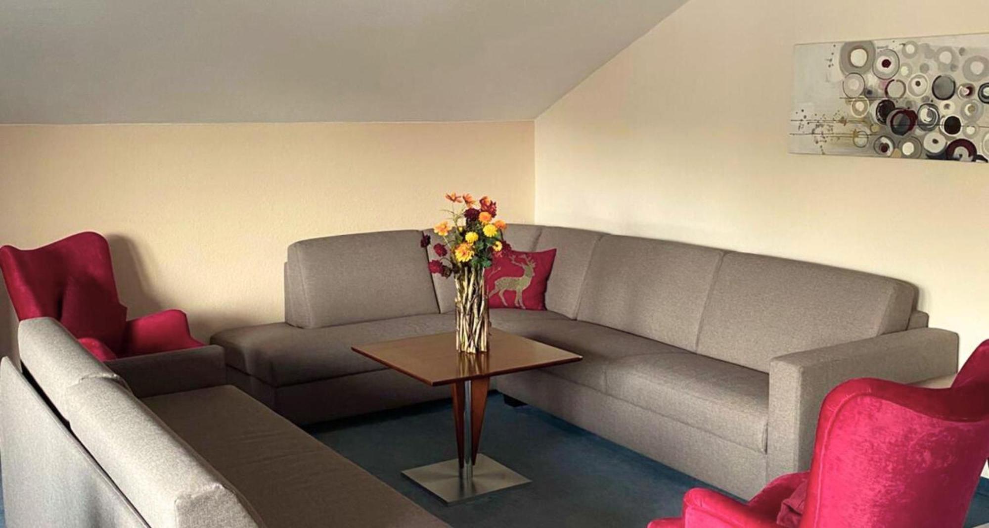 Two-Bedroom Suite Two Double Beds One Single Bed Two Balconies