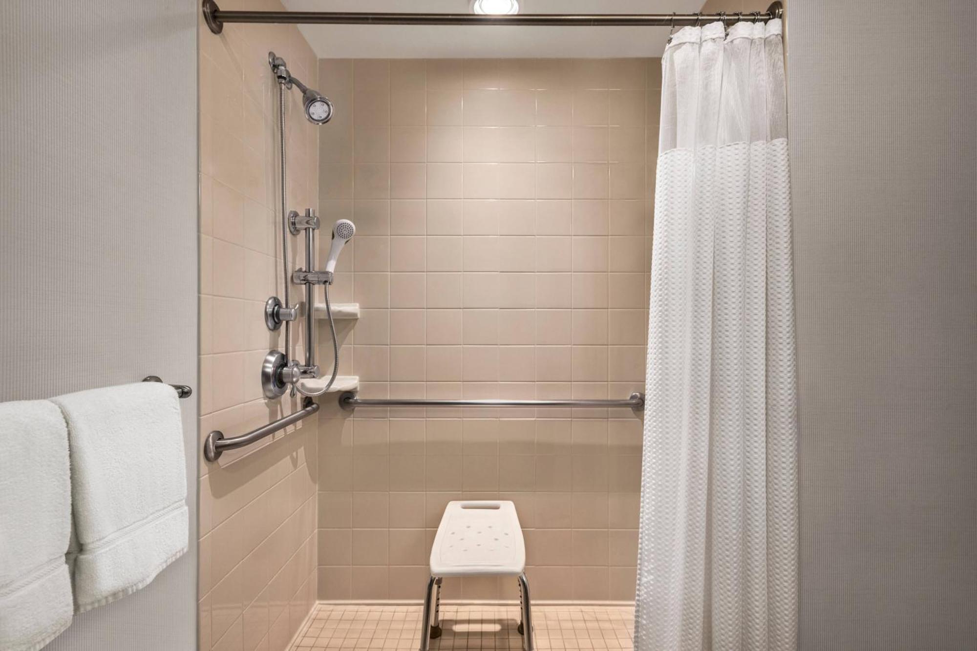 Room One Specialty Bed Roll Shower Mobility Access or Hearing Accessible