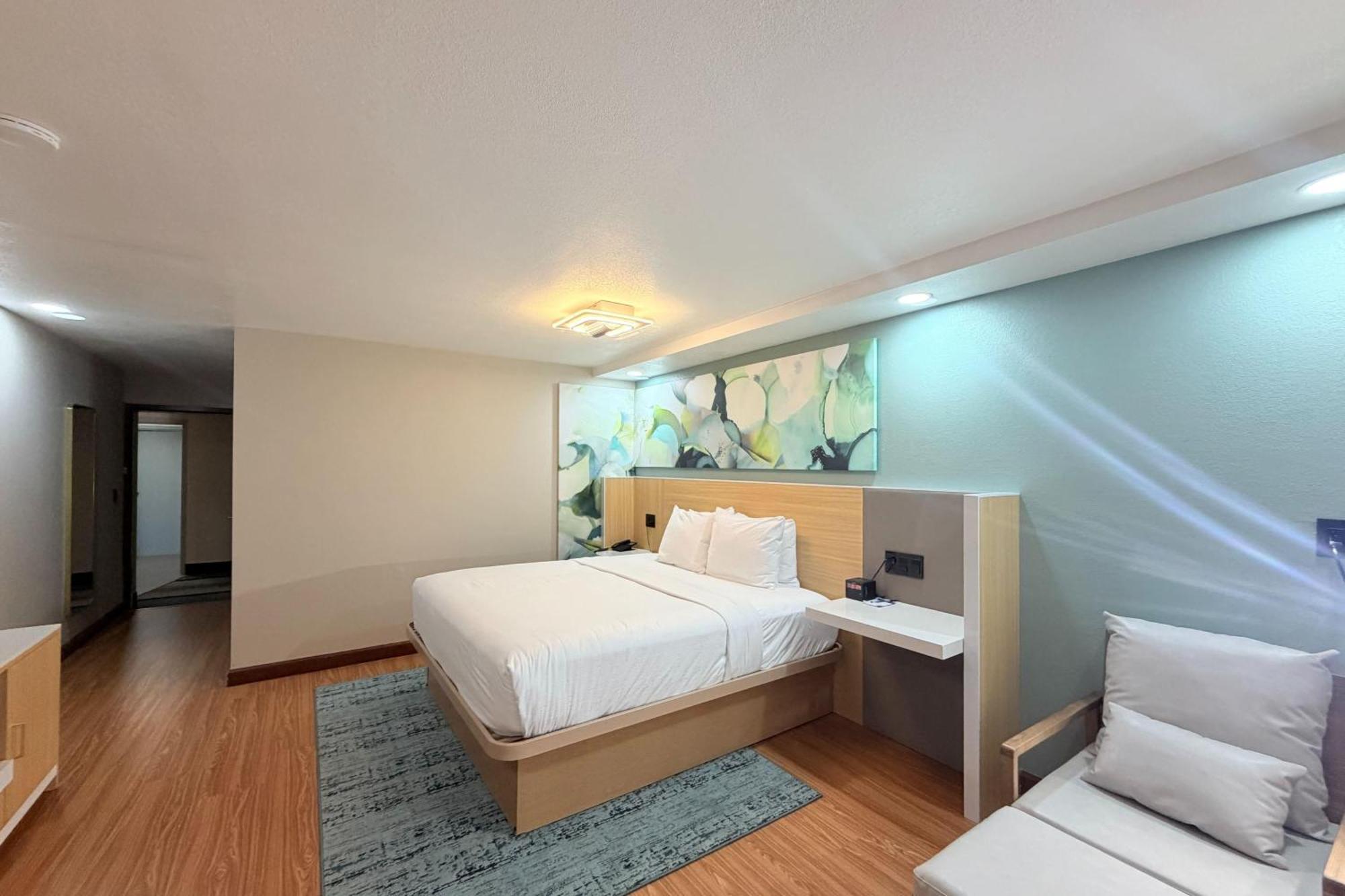 King Room Mobility or Hearing Access Roll Shower Non-Smoking