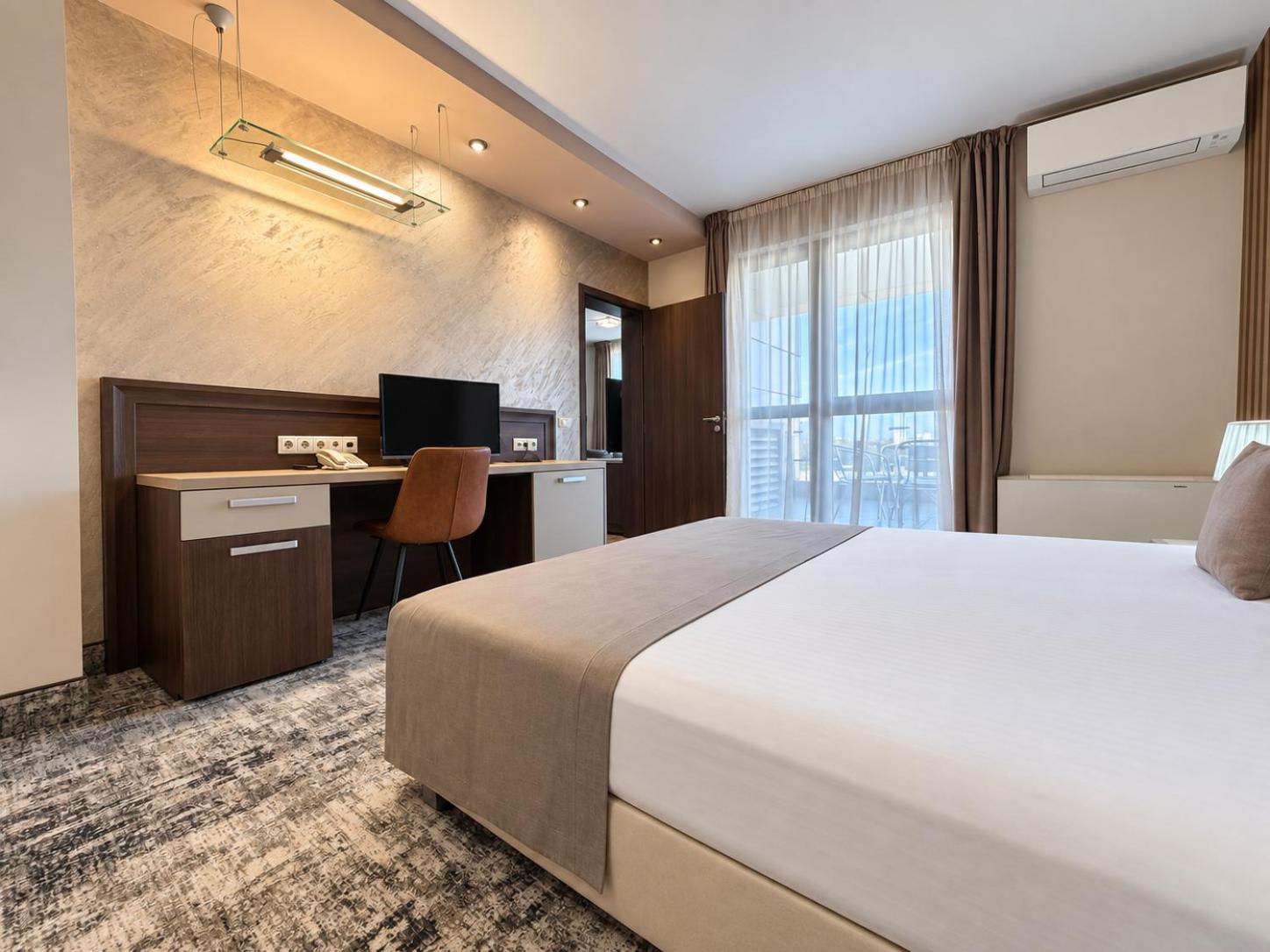 One-Bedroom Apartment Balcony