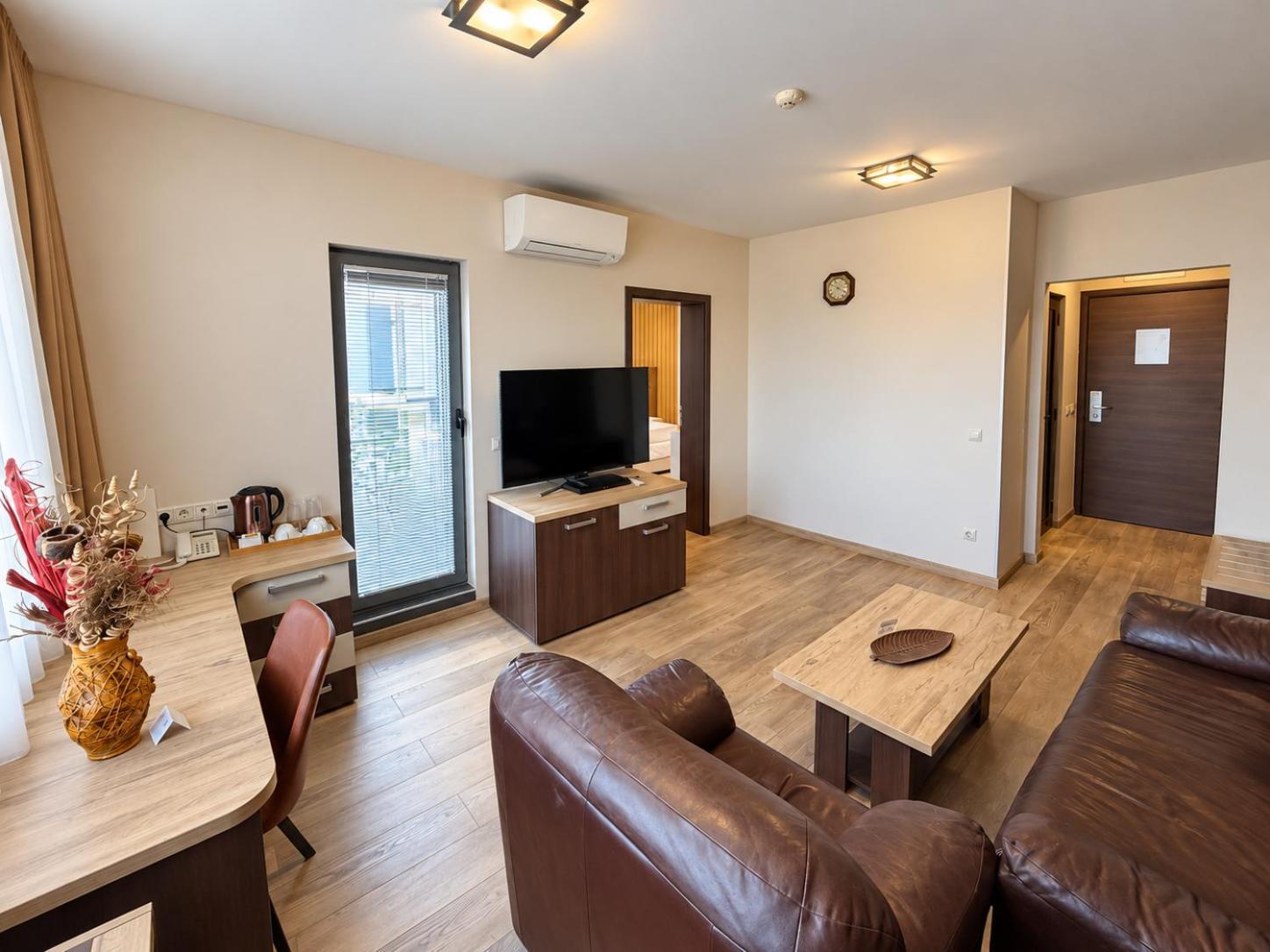 One-Bedroom Apartment Balcony