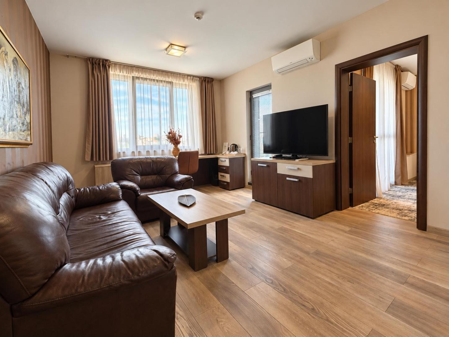 One-Bedroom Apartment Balcony