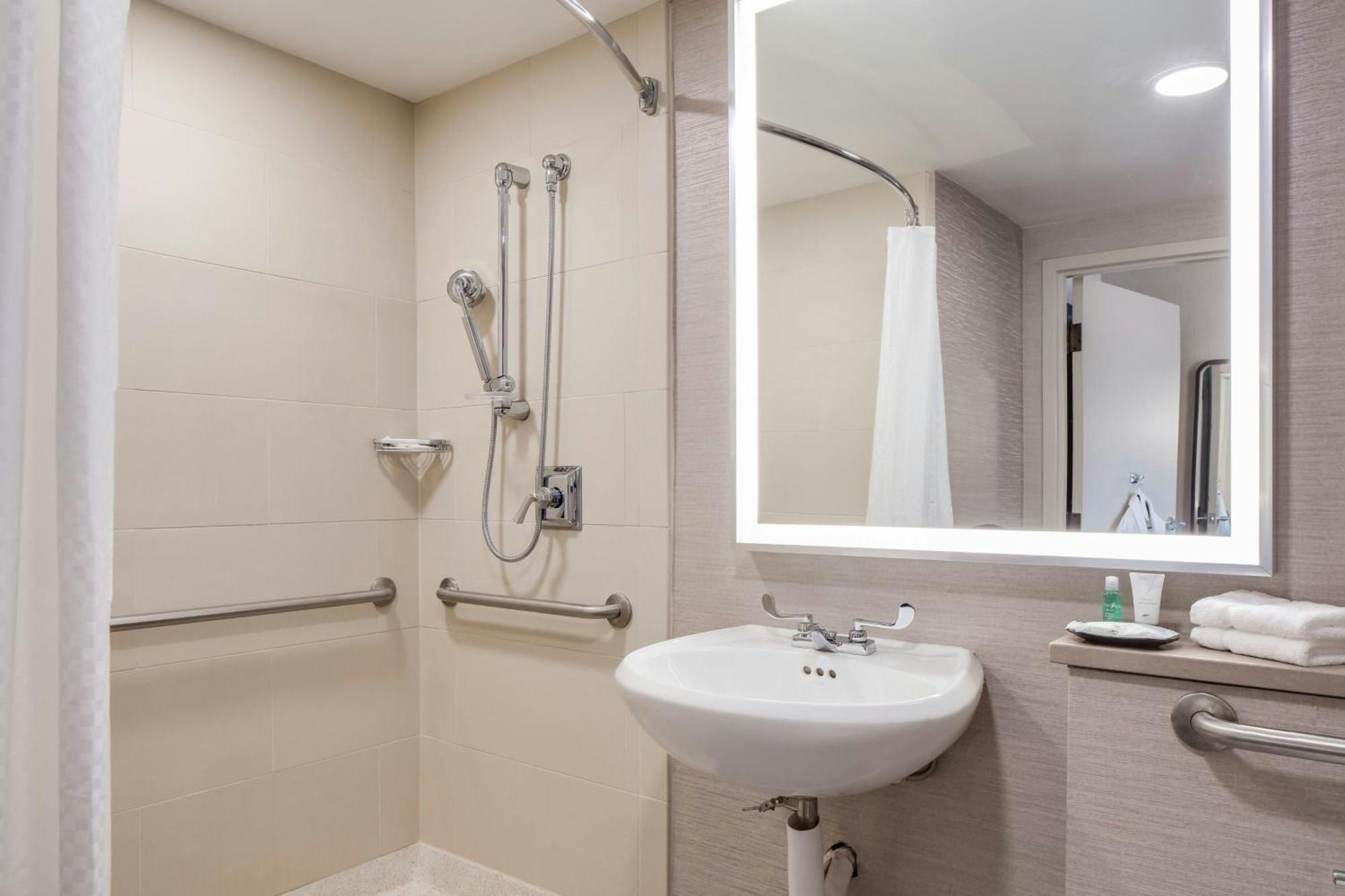 Traditional King Room Adapted Tub Mobility Hearing Accessible
