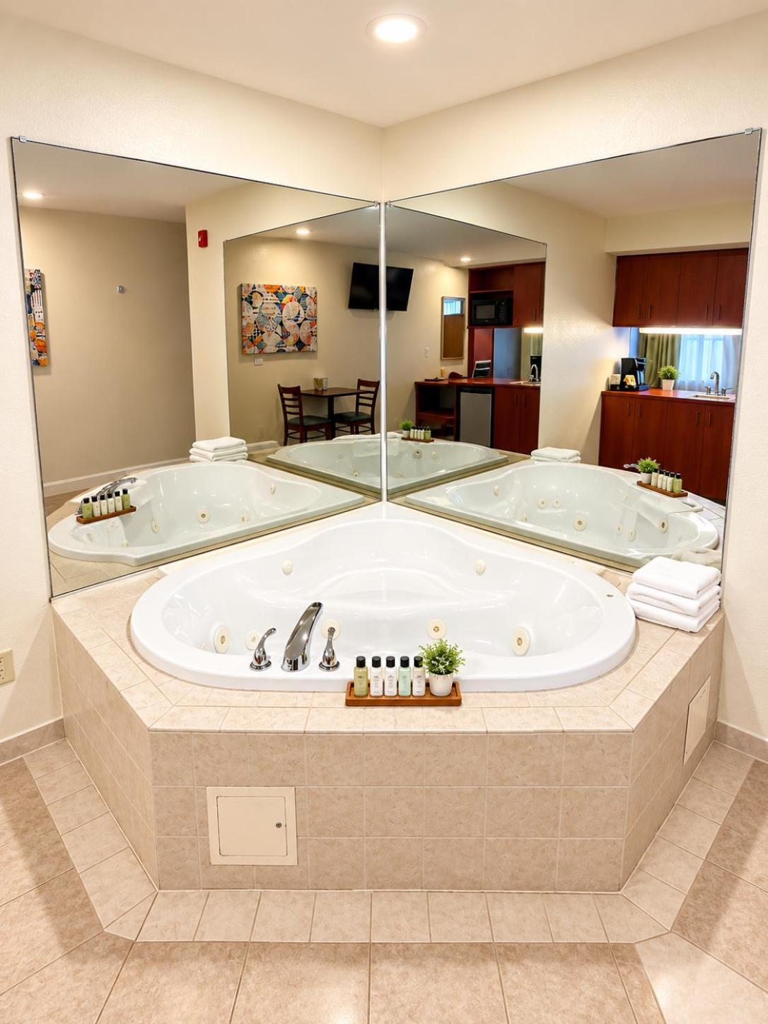Luxury Queen Suite Jetted Tub Non-Smoking