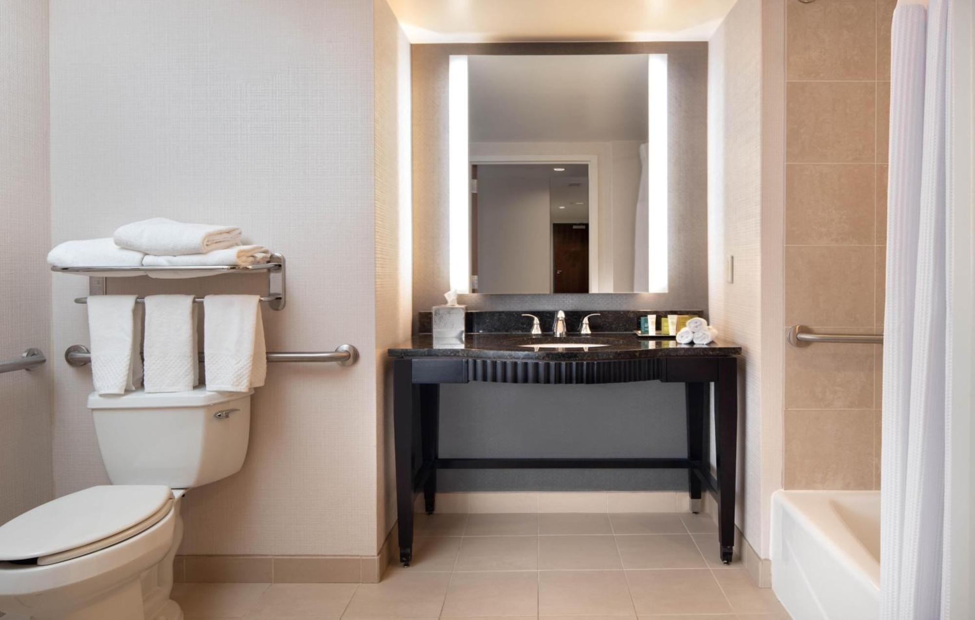 King Room Bath Tub Mobility Access