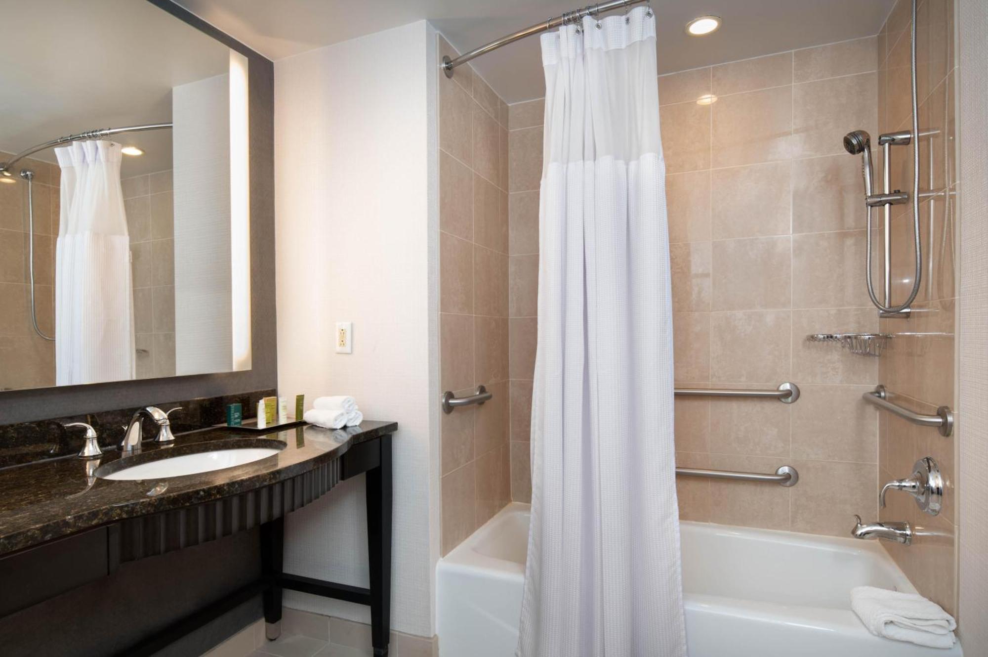 King Room Bath Tub Mobility Access
