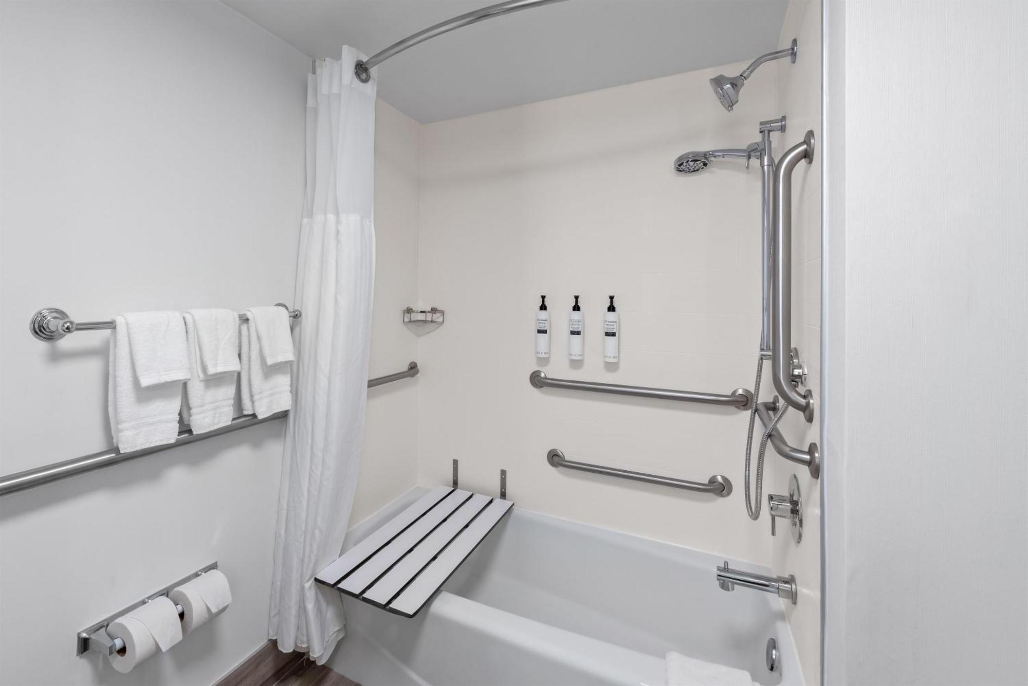 King Room Bath Tub Mobility or Hearing Access