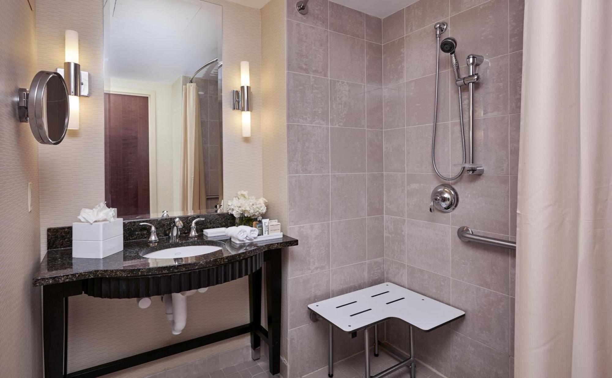 King Room Roll Shower Mobility Access