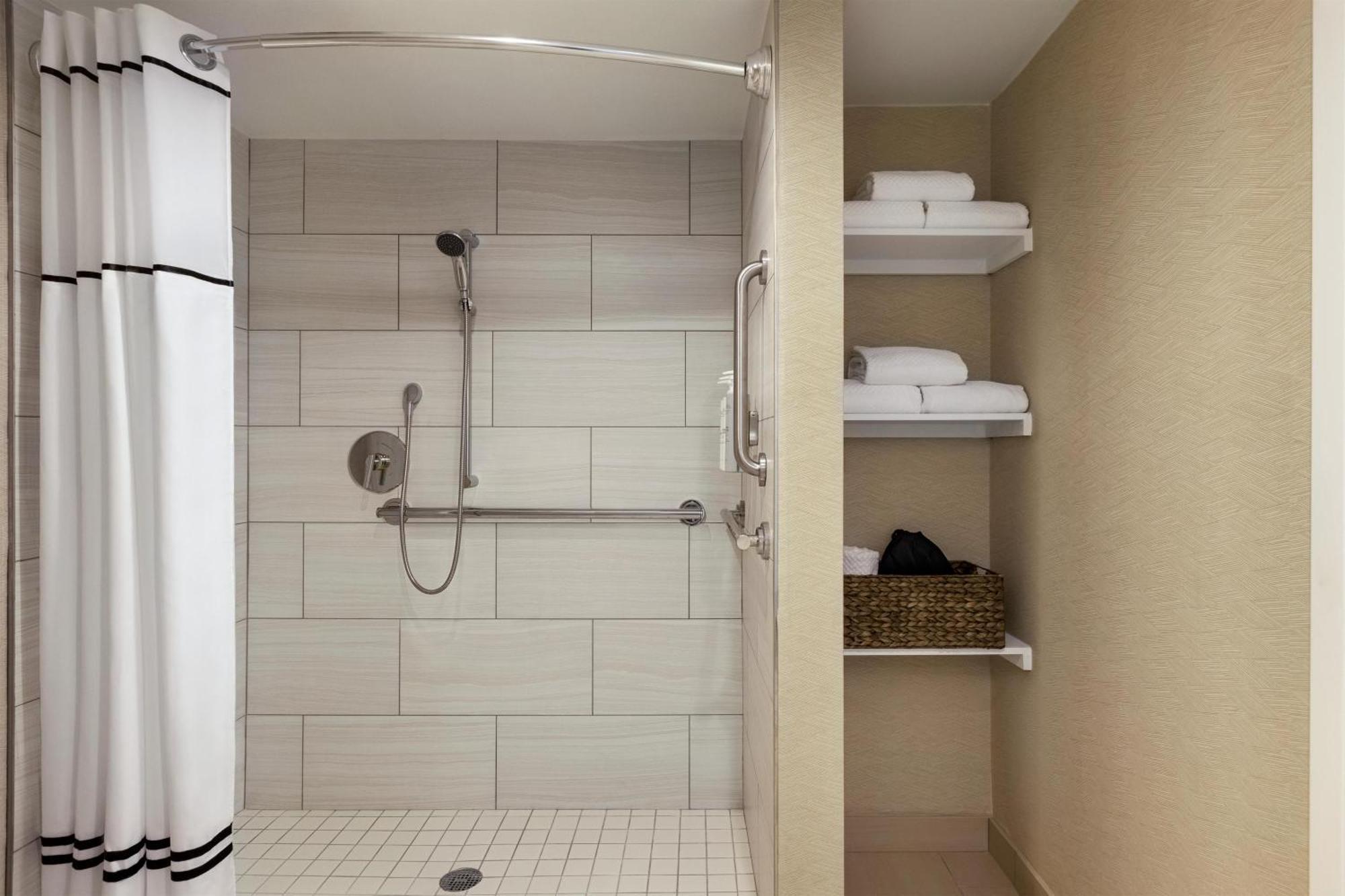 One-Bedroom King Suite Roll Shower Mobility Accessible